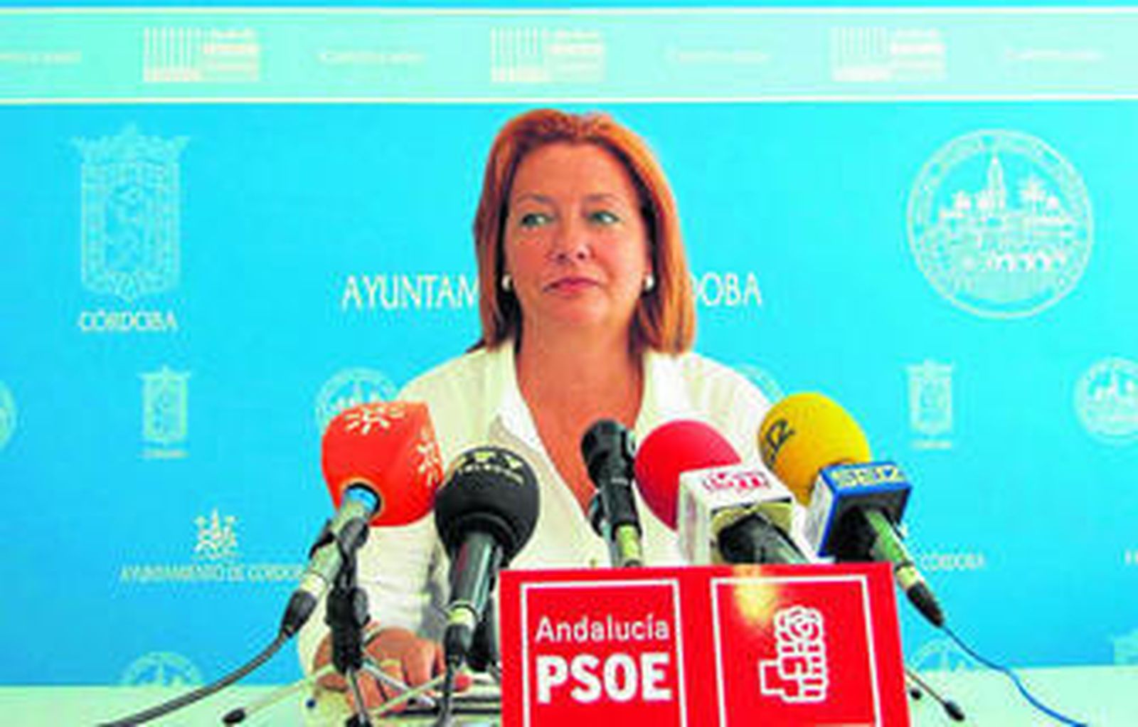 Inmaculada Durán, ayer, en el Ayuntamiento.