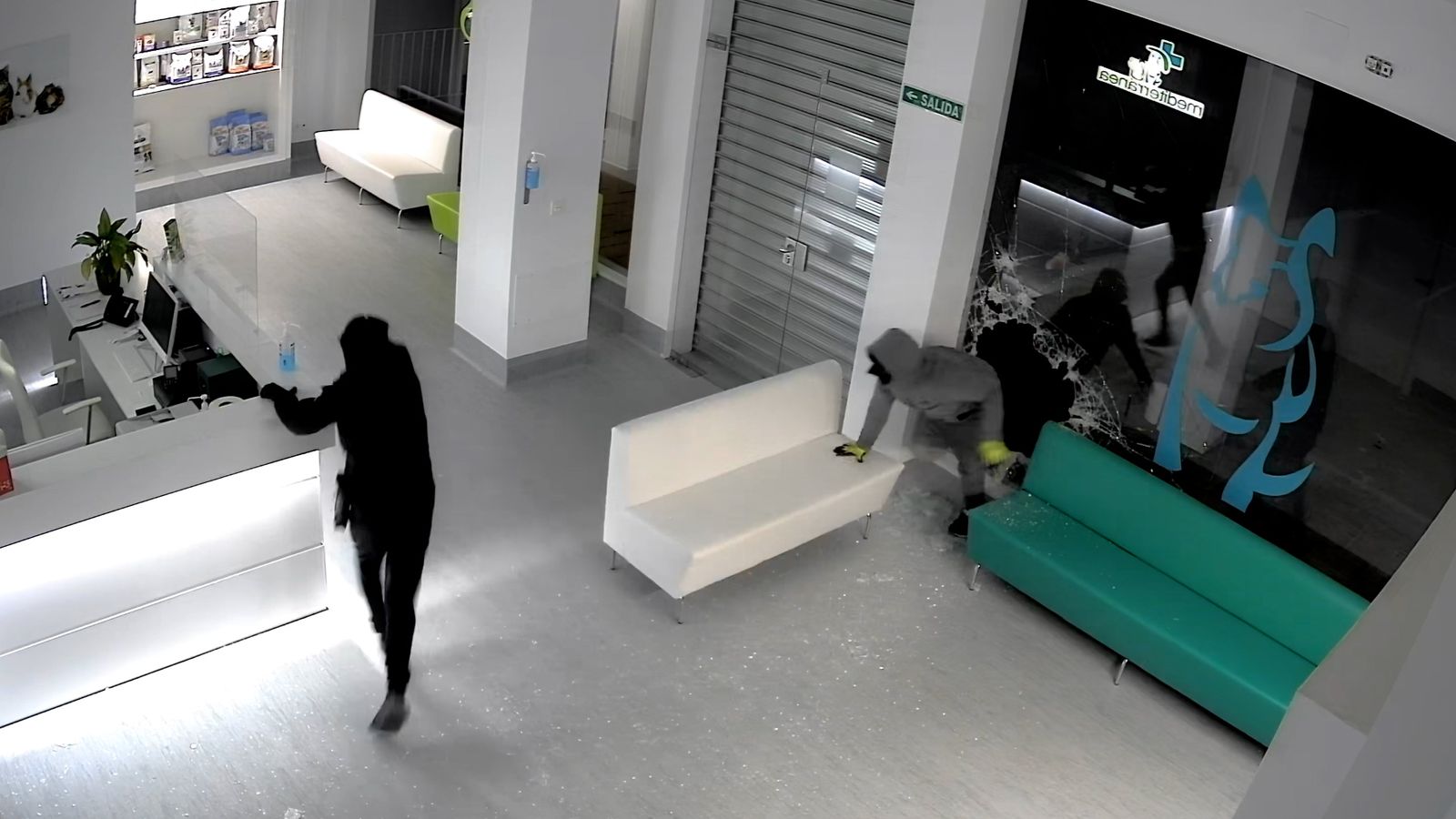 Imagen de uno los robos cometidos.