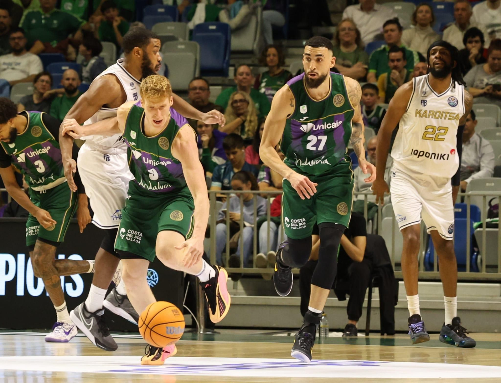 Las fotos del Unicaja-Karditsa