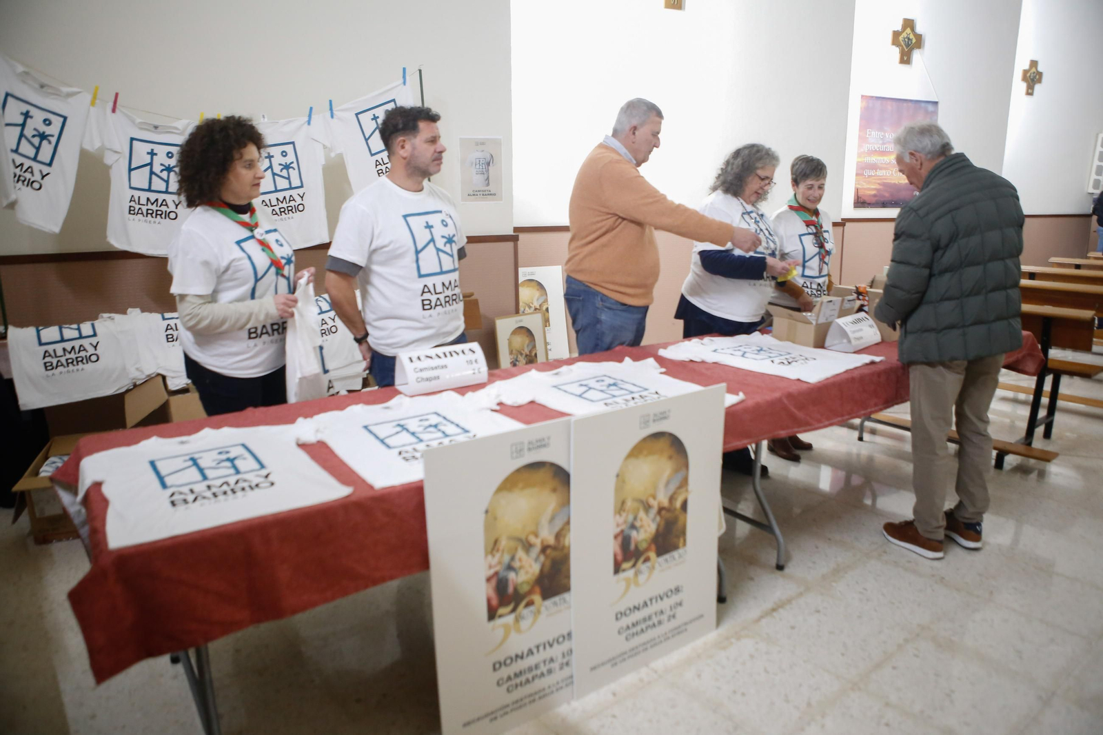 Las fotos del homenaje al padre Pedro por sus 50 años de entrega absoluta a la Piñera