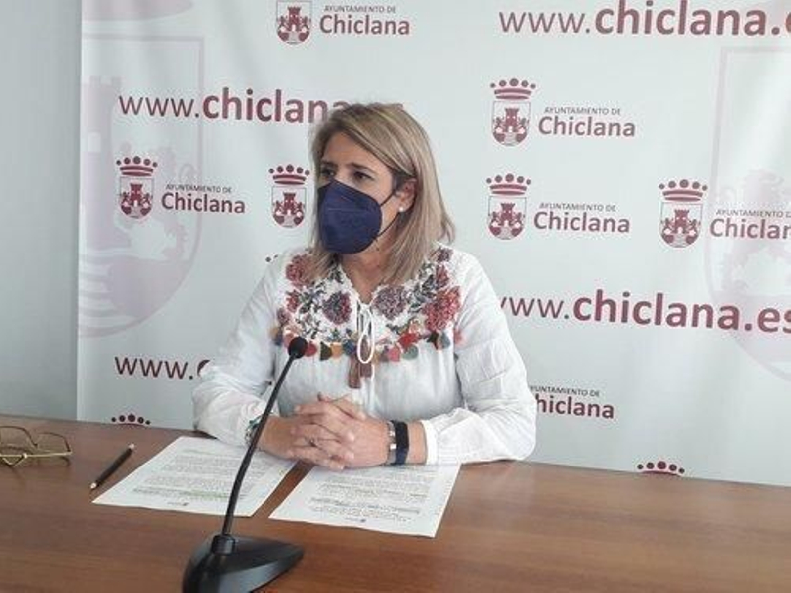 La delegada de Tercera Edad, Mª Ángeles Martínez Rico.