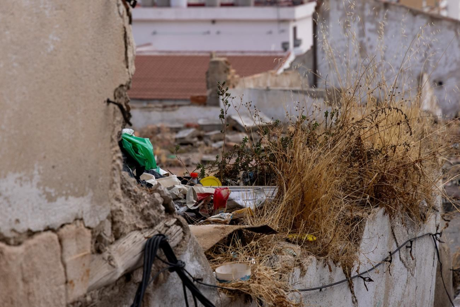 Así se encuentra el barrio de San Juan