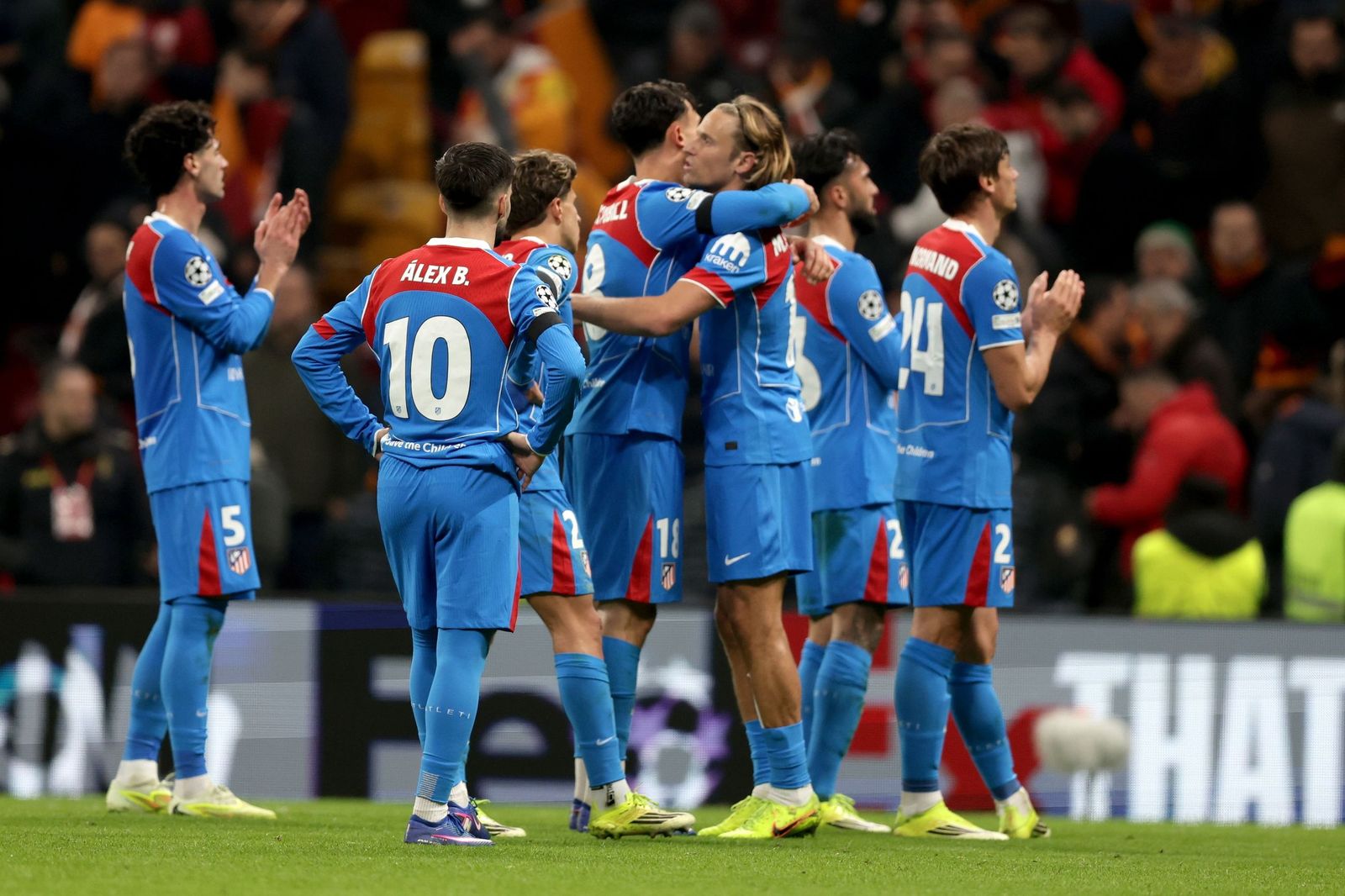 Las fotos del Galatasaray-Atlético de Madrid