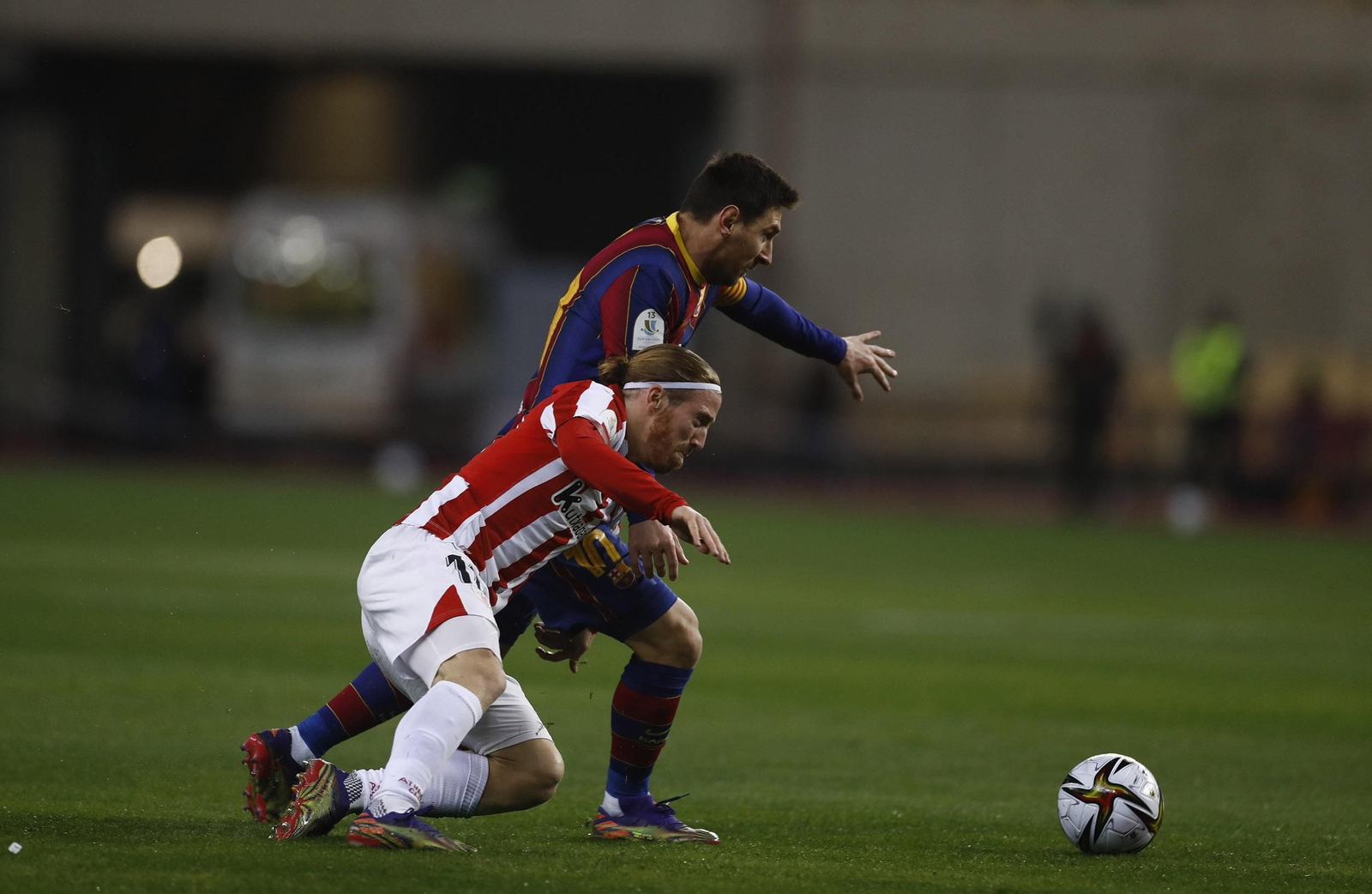 Las imágenes de la final de la Supercopa en Sevilla