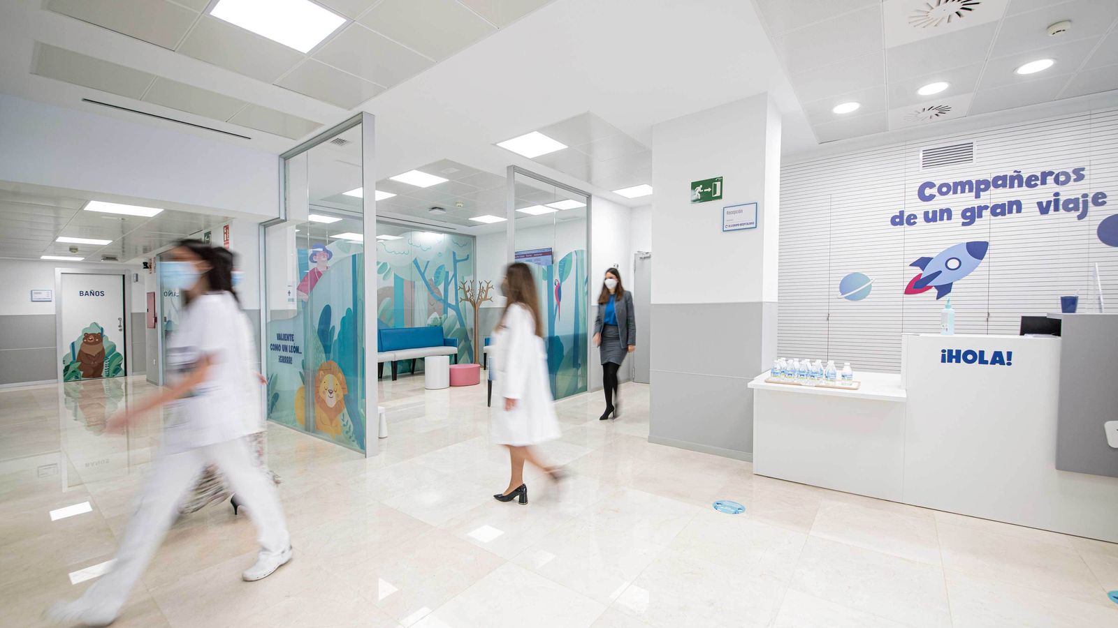 El nuevo servicio Pediatría  en la Clínica HLA Santa Isabel.