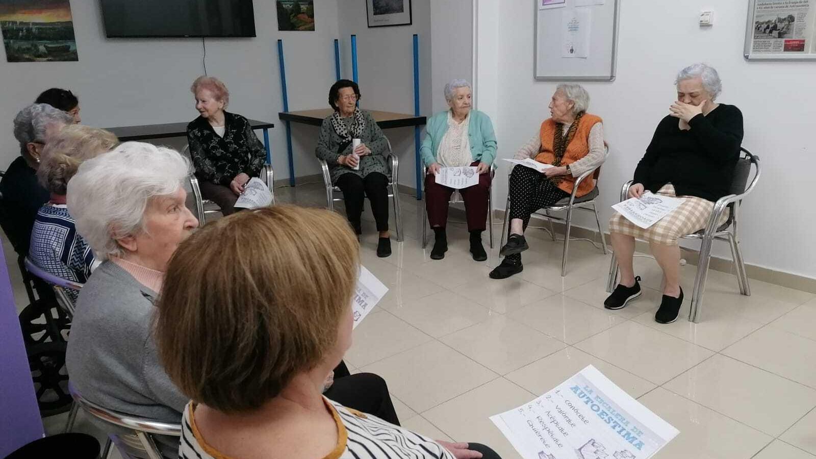 Taller en Anumayores.