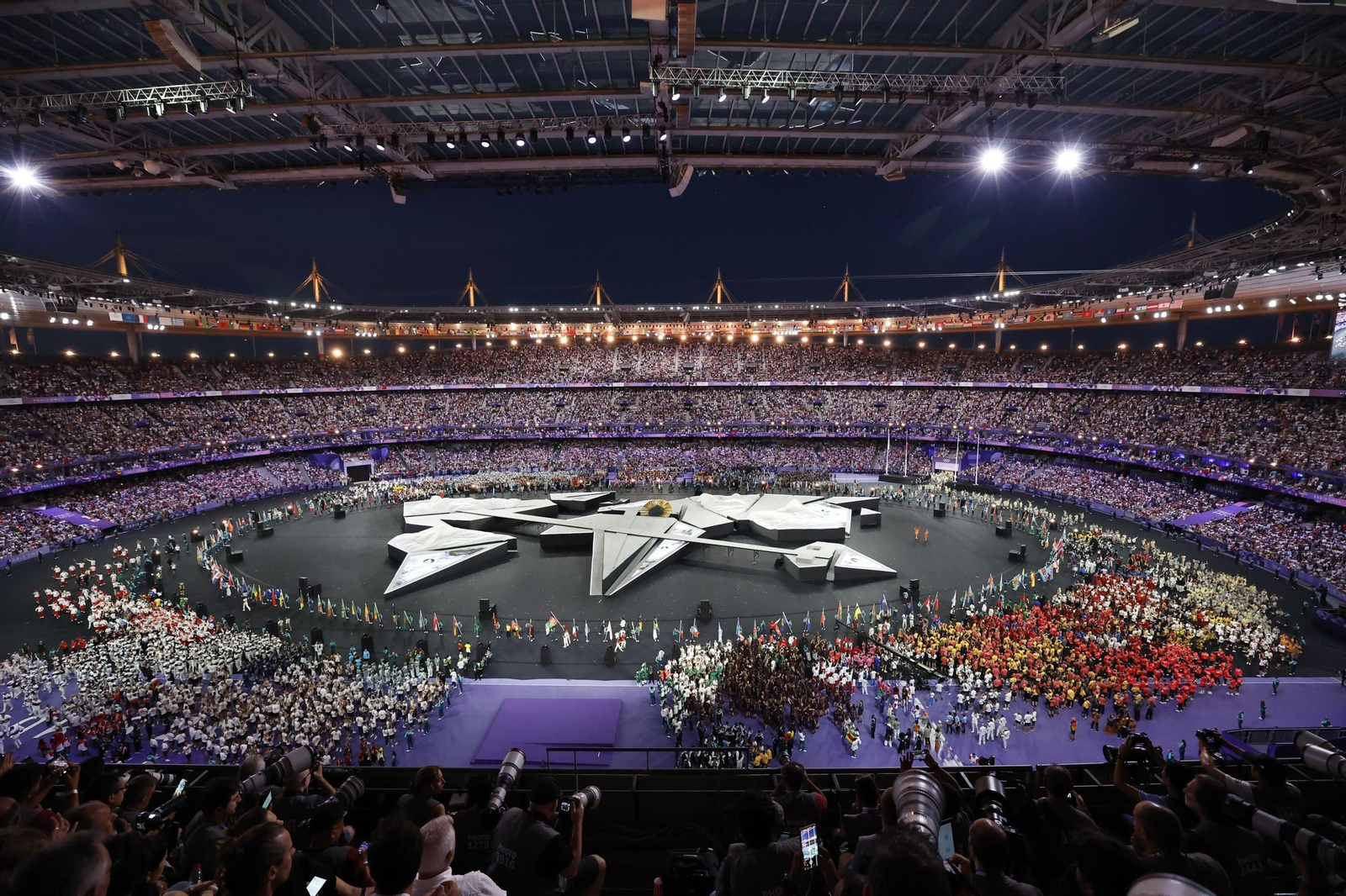 Las fotos de la ceremonia de clausura de los Juegos Olímpicos París 2024