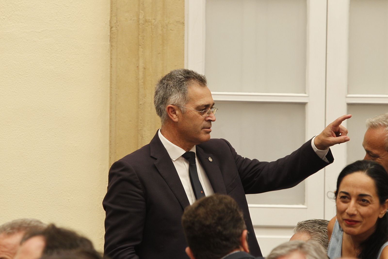 Pleno investidura Presidente Diputación de Almería. Javier Aureliano García