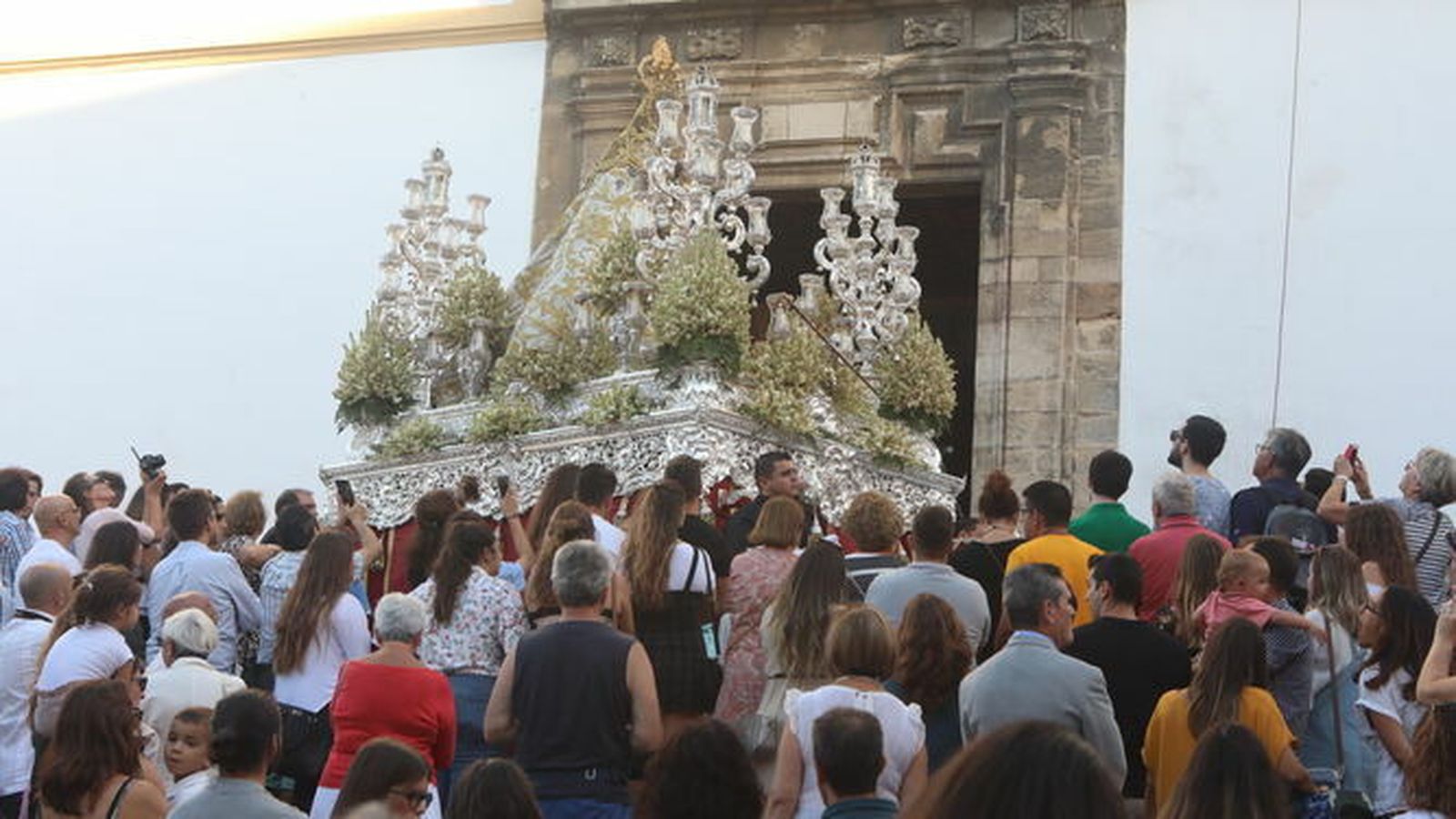 Procesión de la Patrona de Cádiz.