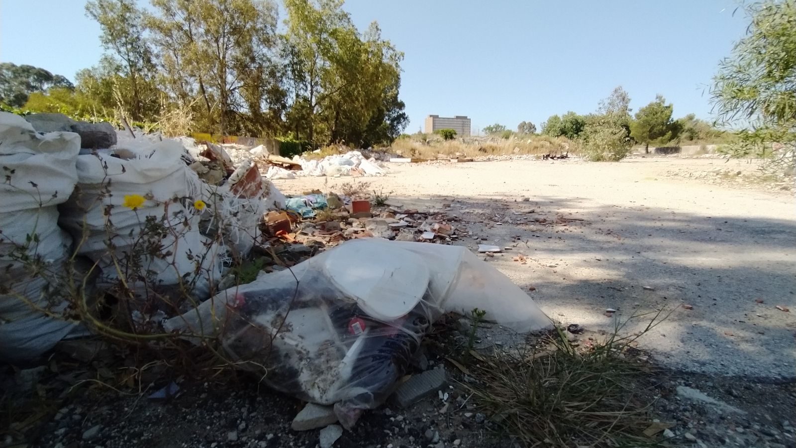 Terrenos de FSC, donde se prevé construir 850 viviendas.