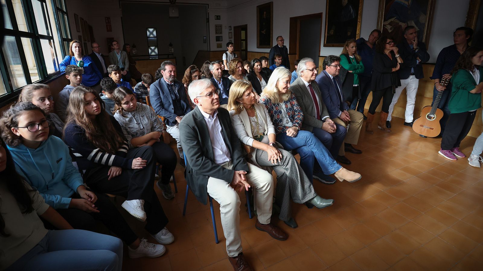 El Gómez, El Carbonero y Angelita Gómez en el taller generacional Flamen Coloma