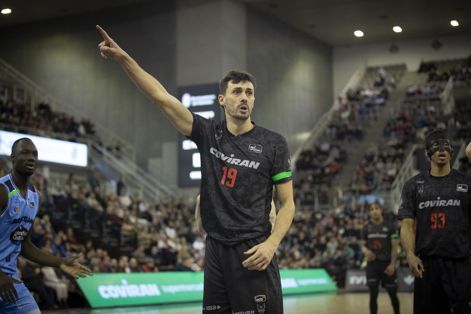El capitán Pere Tomàs volvió a gozar de minutos.