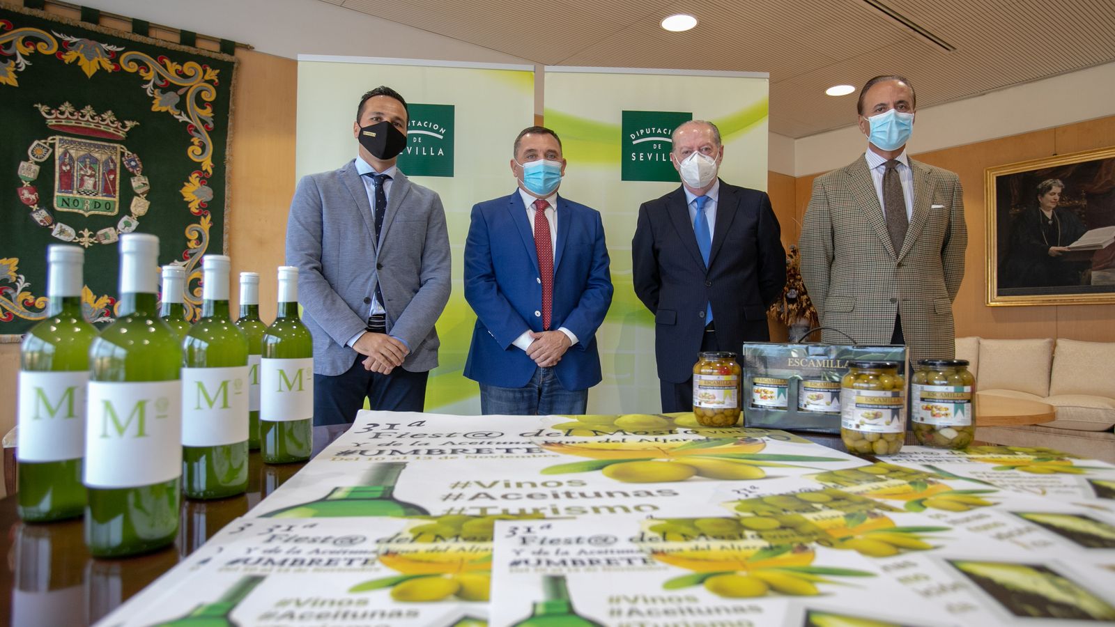 Presentación de la Fiesta del Mosto y la Aceituna Fina del Aljarafe 2020.