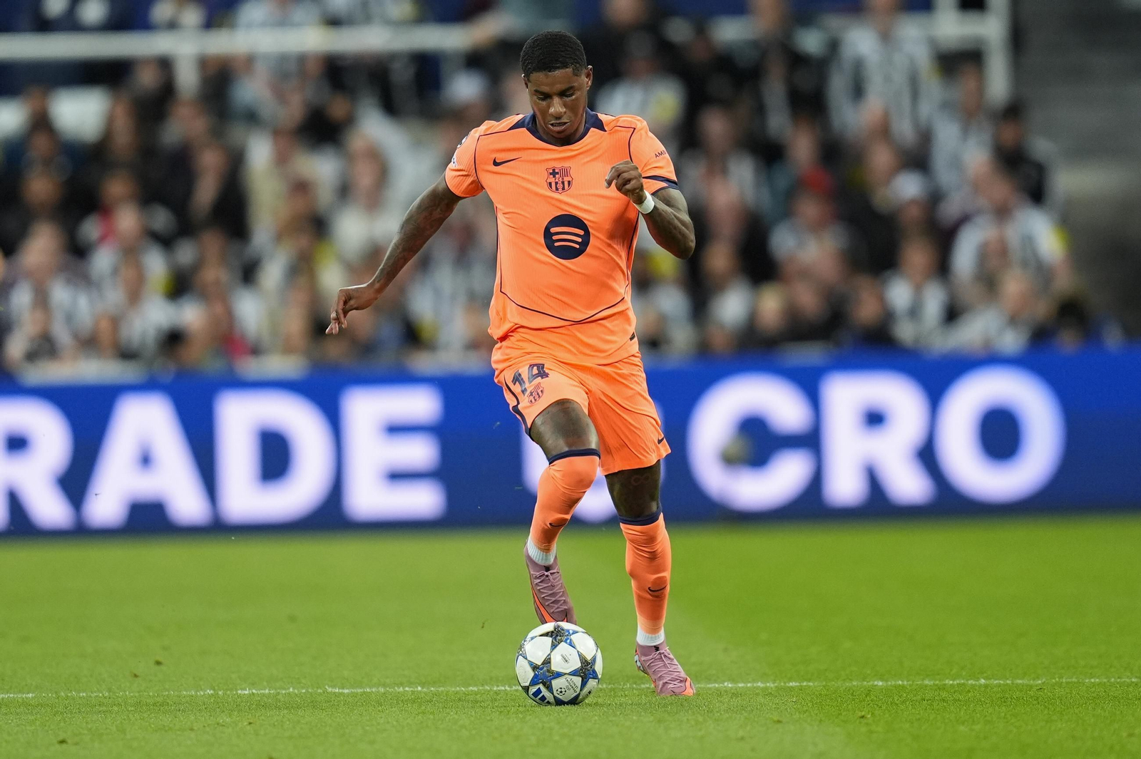 Las fotos del Newcastle-Barcelona