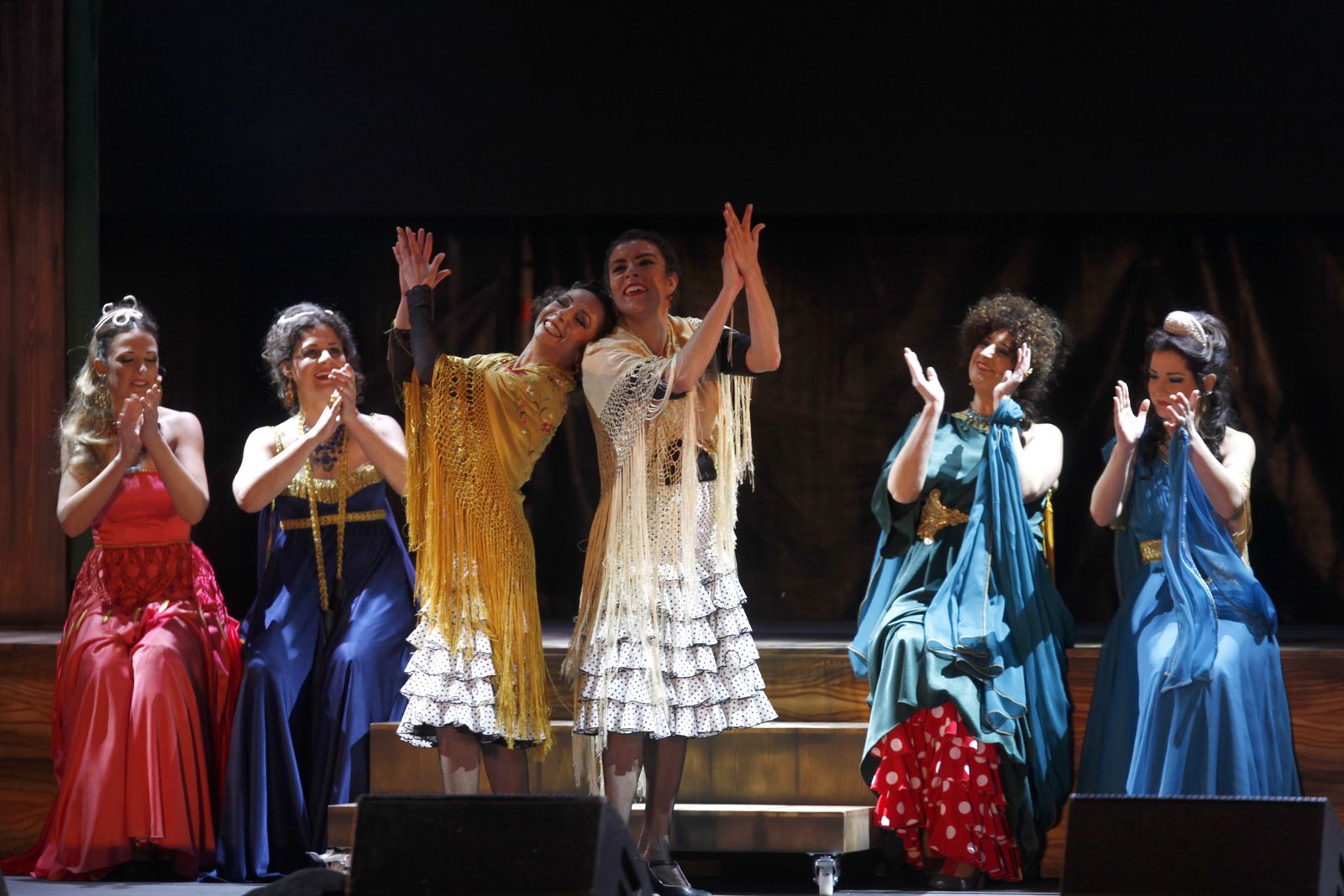 Las imágenes del pregón de Las Niñas de Cádiz