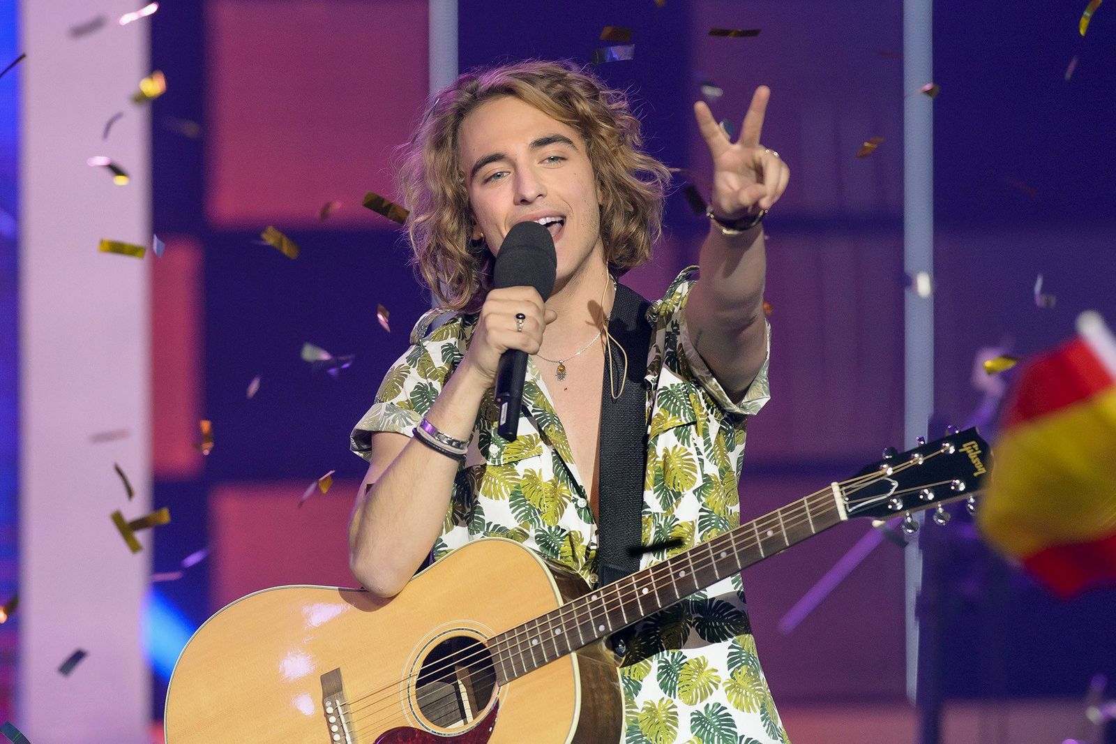 Manel cantó de nuevo al final de la gala el tema con el que irá a Eurovisión.