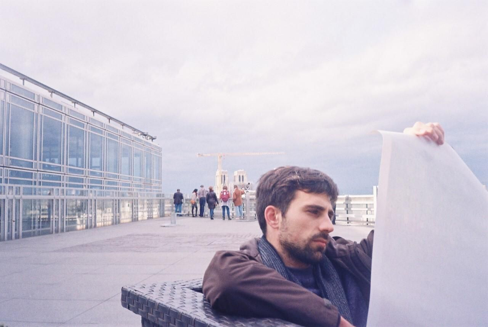 El poeta Juan Gallego Benot (Sevilla, 1997).