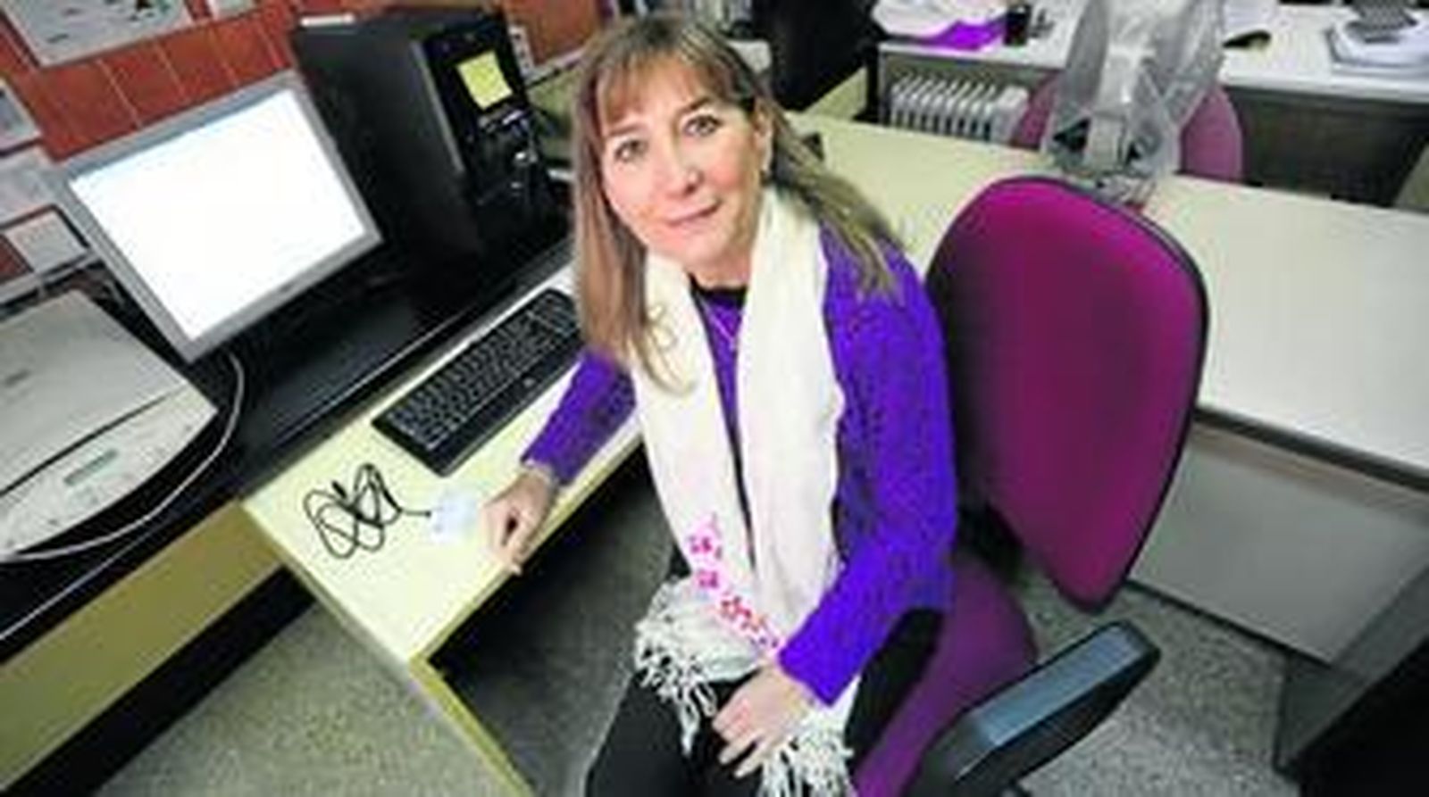 Trigo posa en el laboratorio del departamento de Biología Vegetal de la UMA.