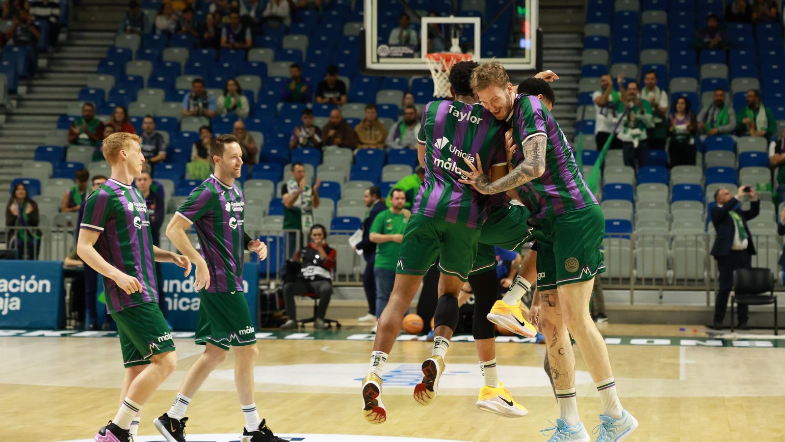 El Unicaja-Reggiana, en fotos