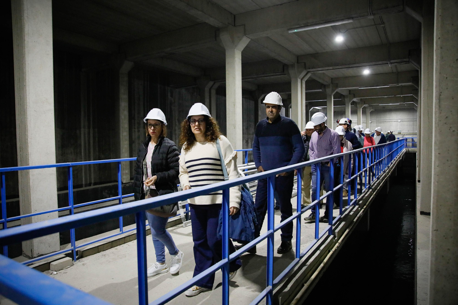 CUCN visita la desaladora de Carboneras y las balsas de Níjar