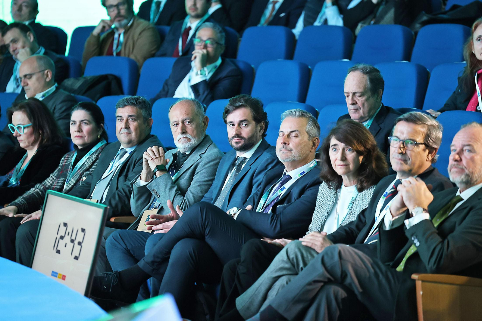 Imágenes del presidente de la Junta de Andalucía, Juanma Moreno, en el II Congreso Nacional de Hidrógeno Verde
