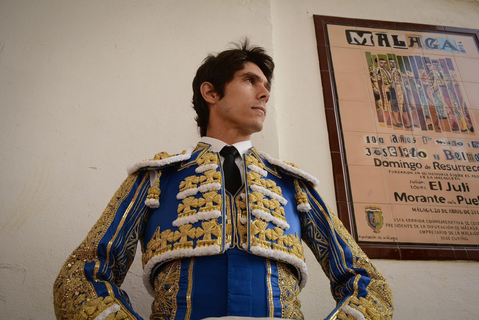 Sebastián Castella momentos antes de iniciar el paseíllo.