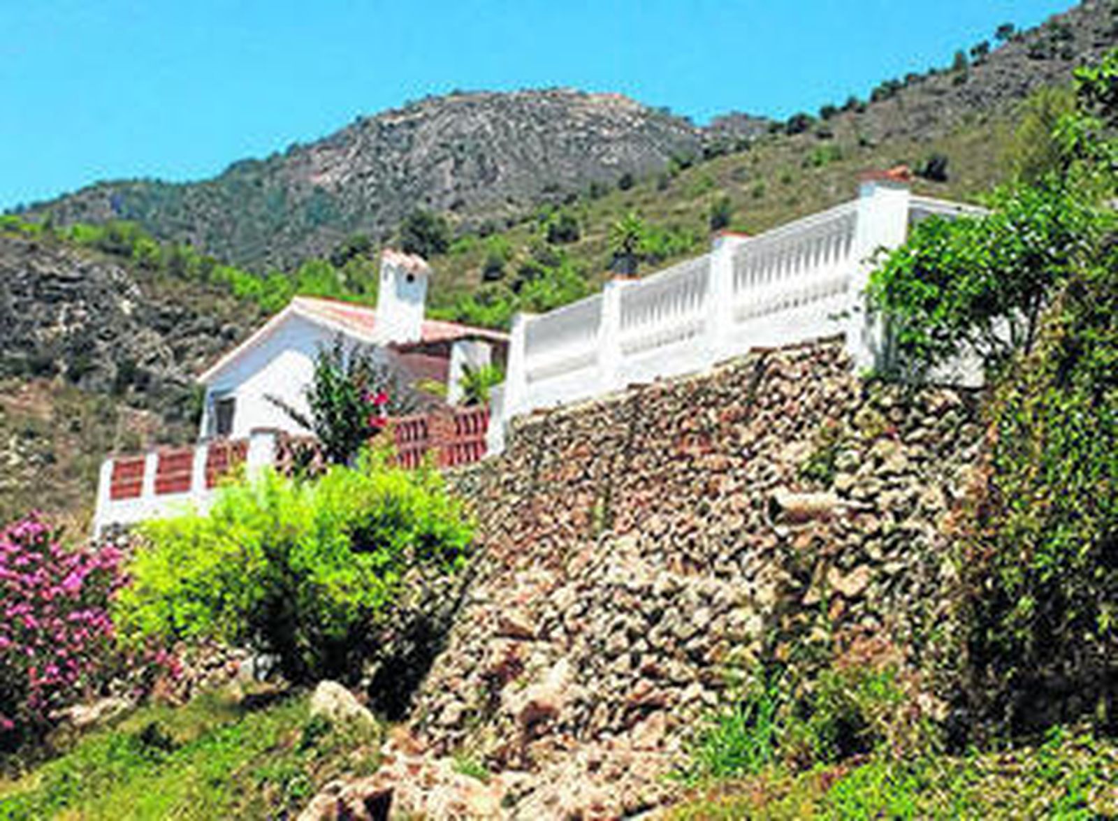 Vivienda en la que fueron hallados los cadáveres.