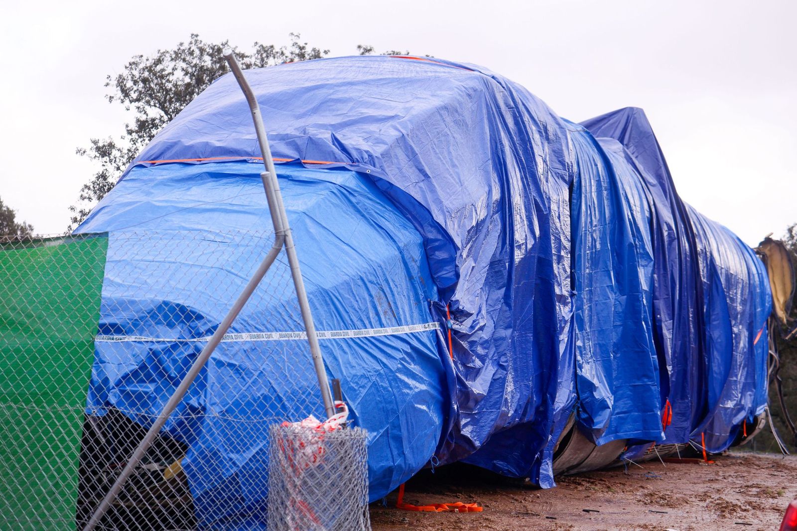 Retirados de las vías los últimos restos del tren Alvia siniestrado en Adamuz, en fotos