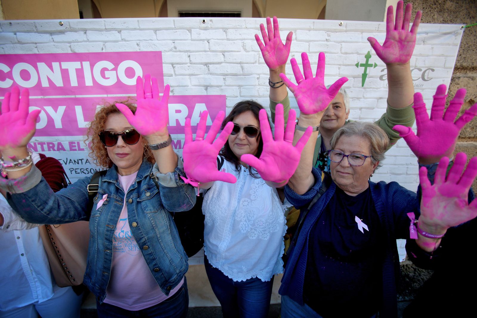 Imagen de una de las actividades organizadas el año pasado por el Día Mundial Contra el Cáncer de Mama.