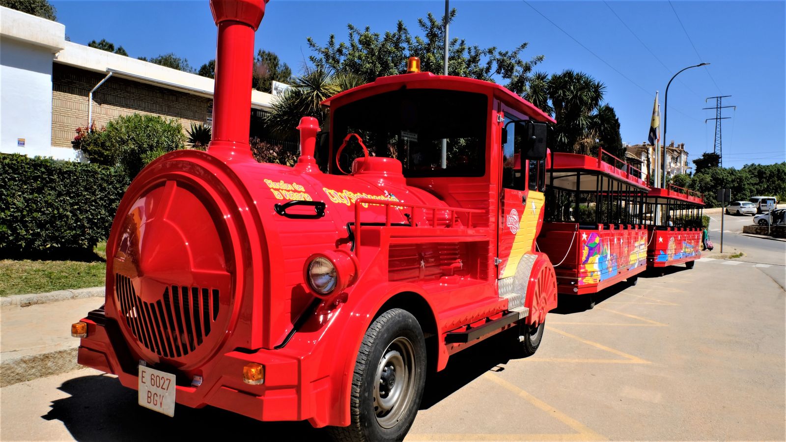 El tren turístico de Rincón de la Victoria