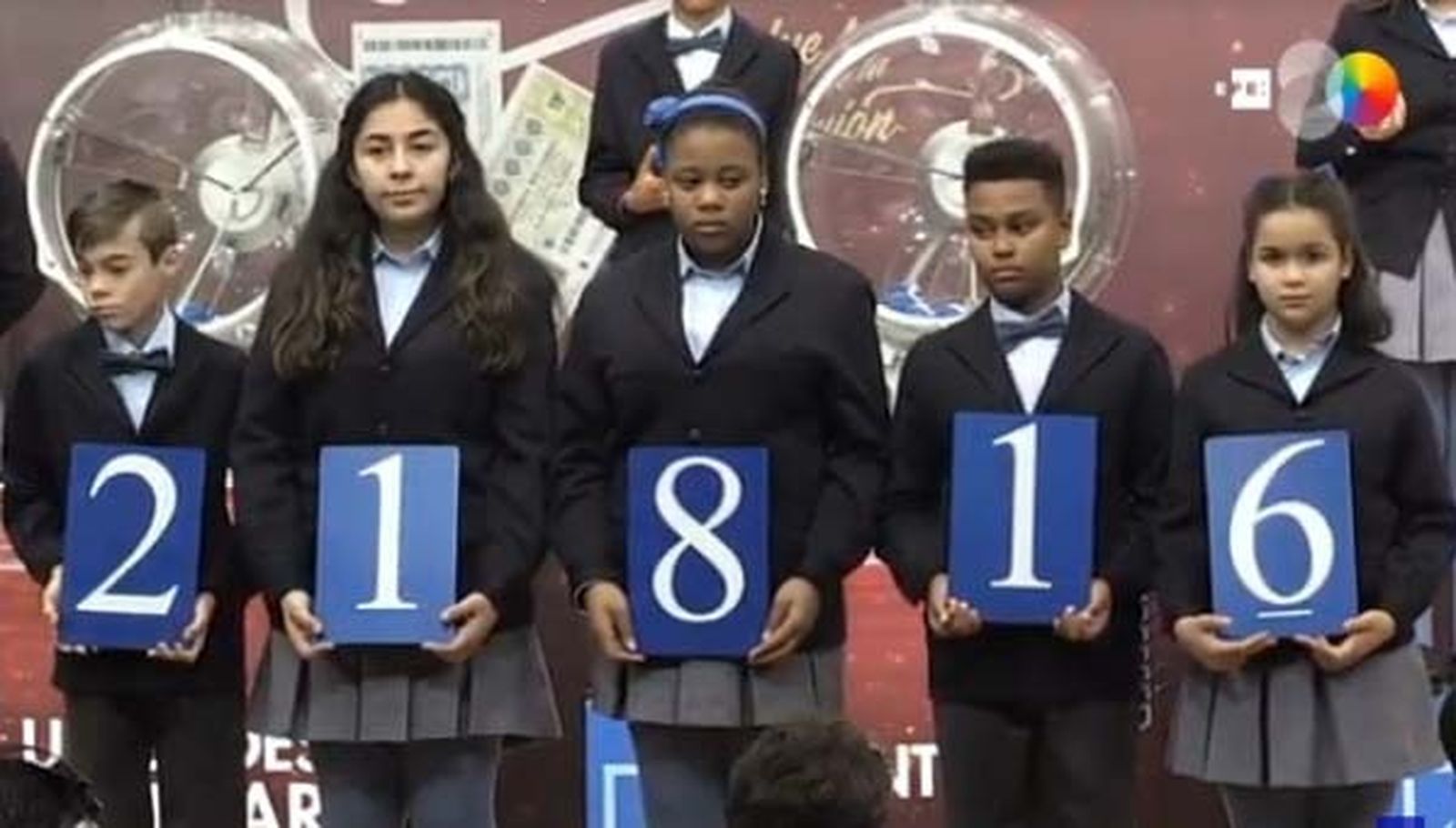 El 21816, segundo premio de la Lotería del Niño 2020