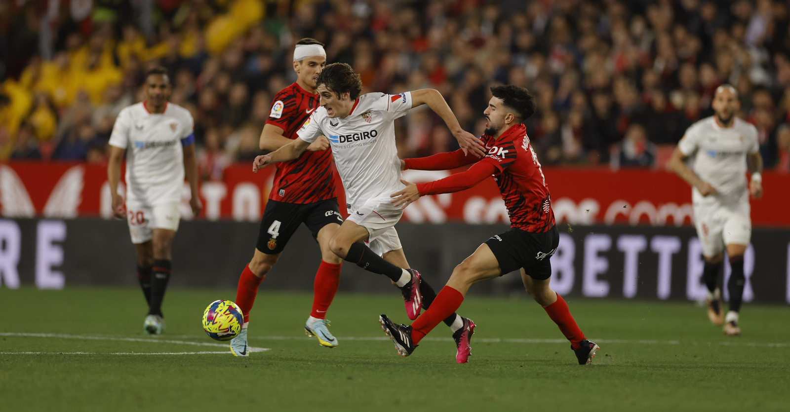 Las imágenes del Sevilla-Mallorca