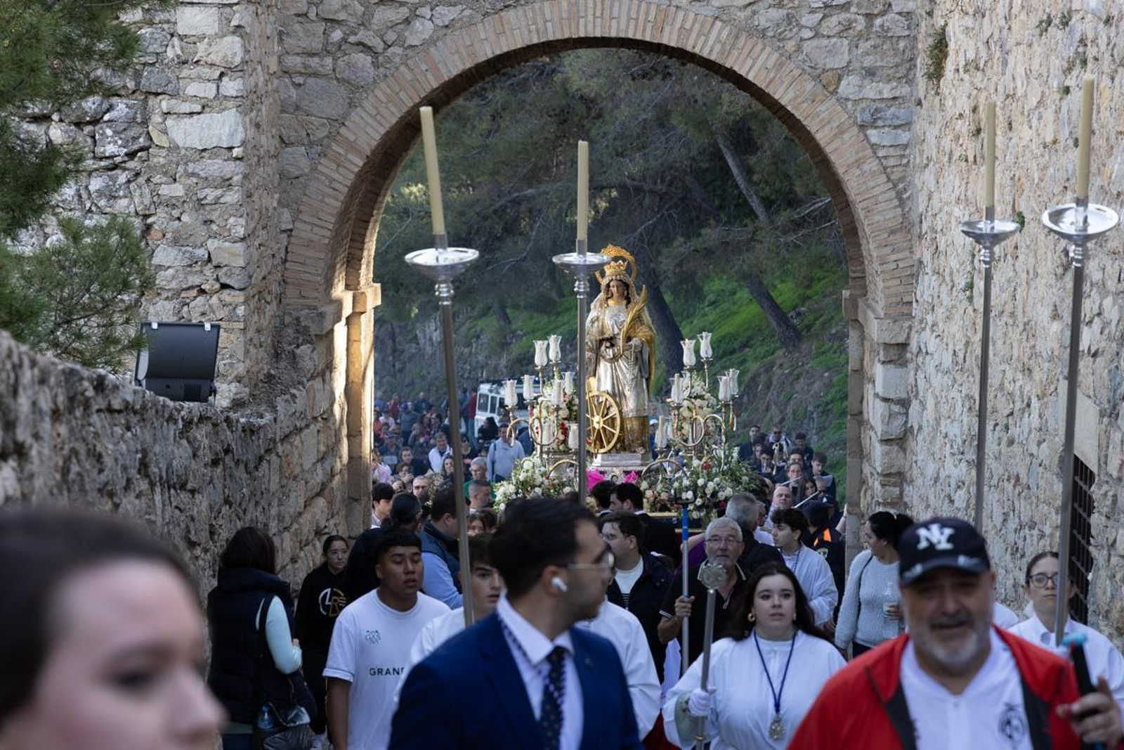 Romería en honor a Santa Catalina, en imágenes