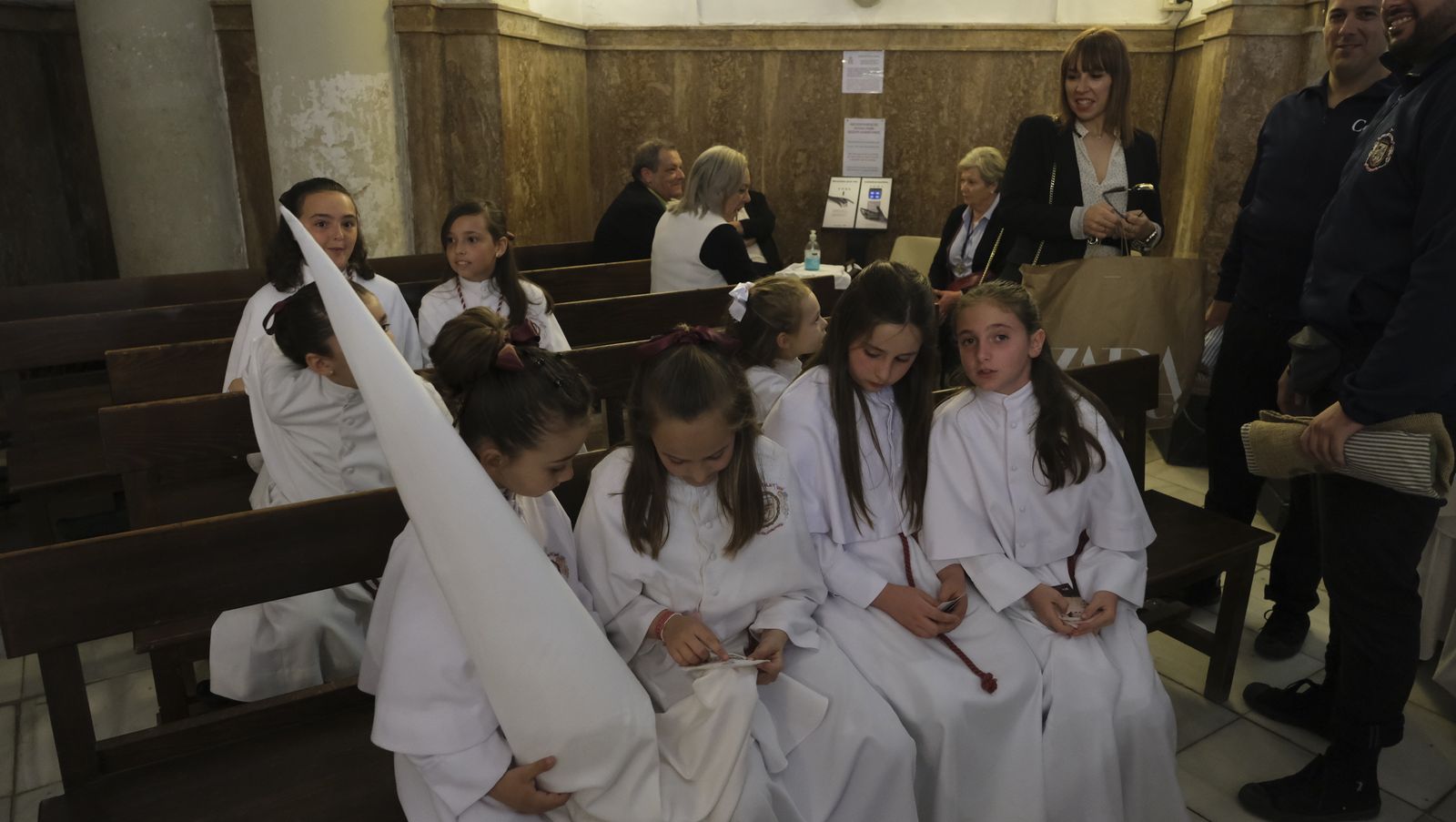 La procesión de la Santa Cena en Almería, en imágenes