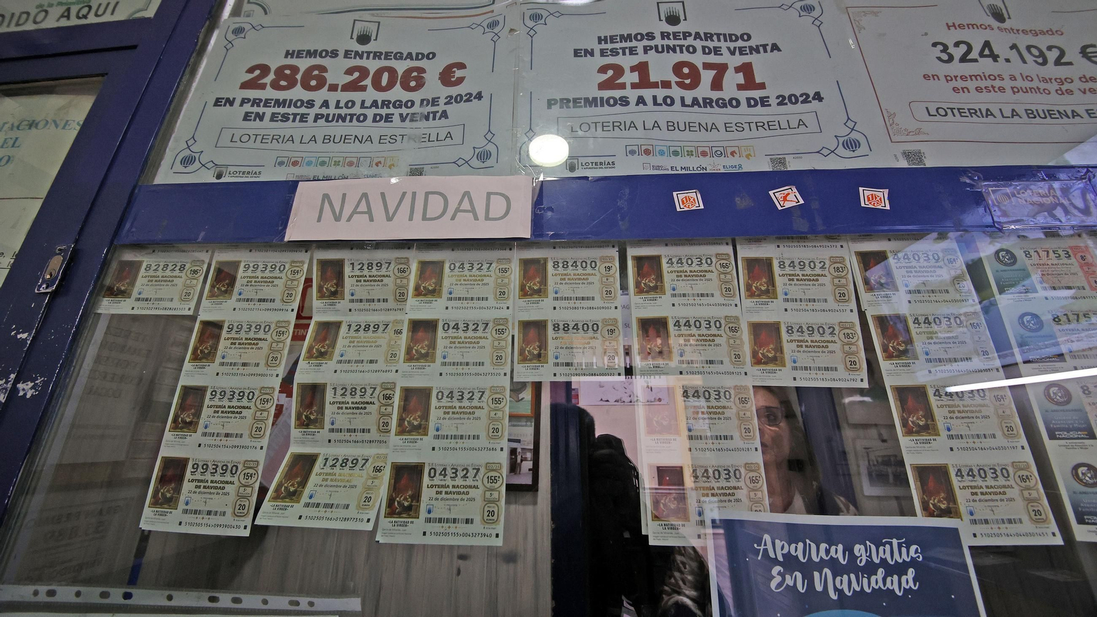 Una administración de loterías de Jerez.