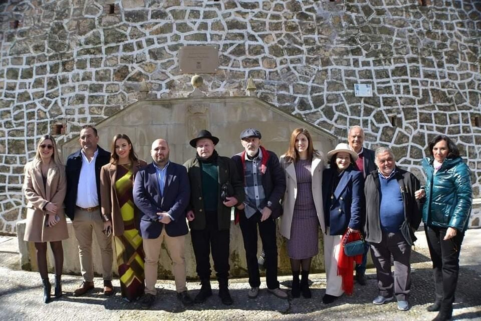 Participantes en el homenaje a Machado.
