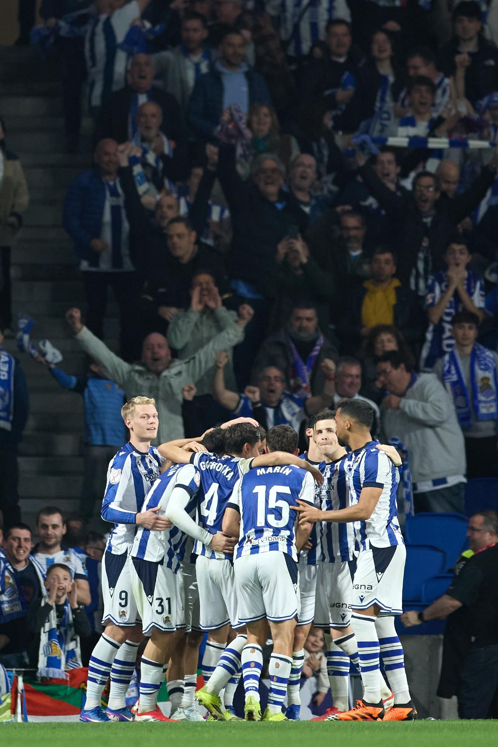 Las fotos de la semifinal Real Sociedad-Athletic