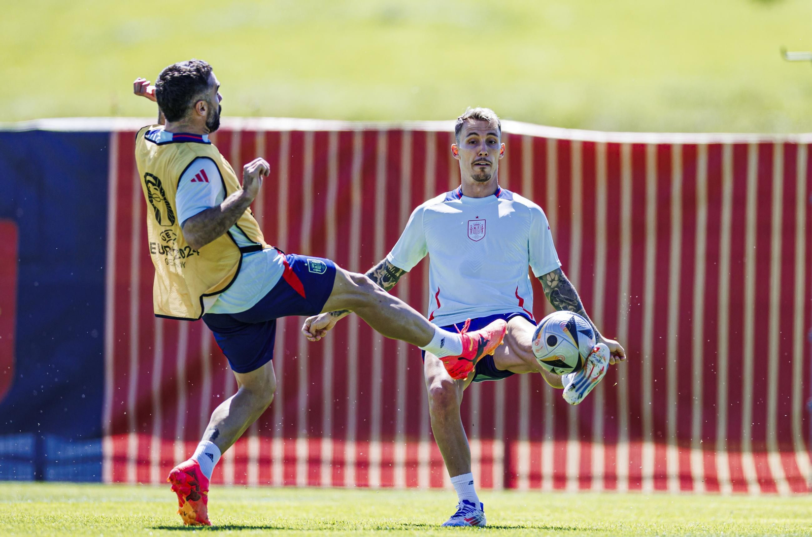 Las fotos de España antes de la semifinal contra Francia