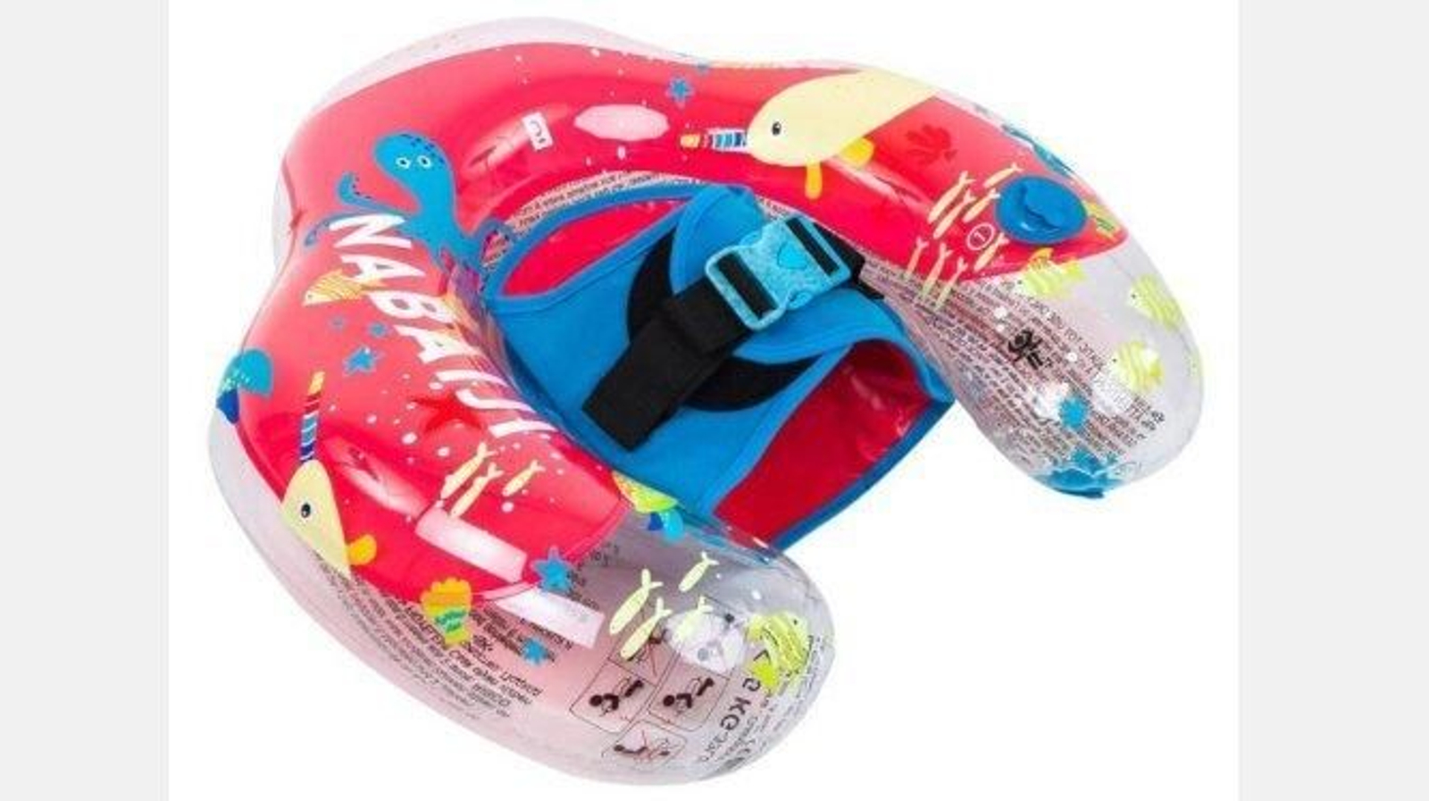 Flotador de la marca Nabaiji retirado por Decathlon.