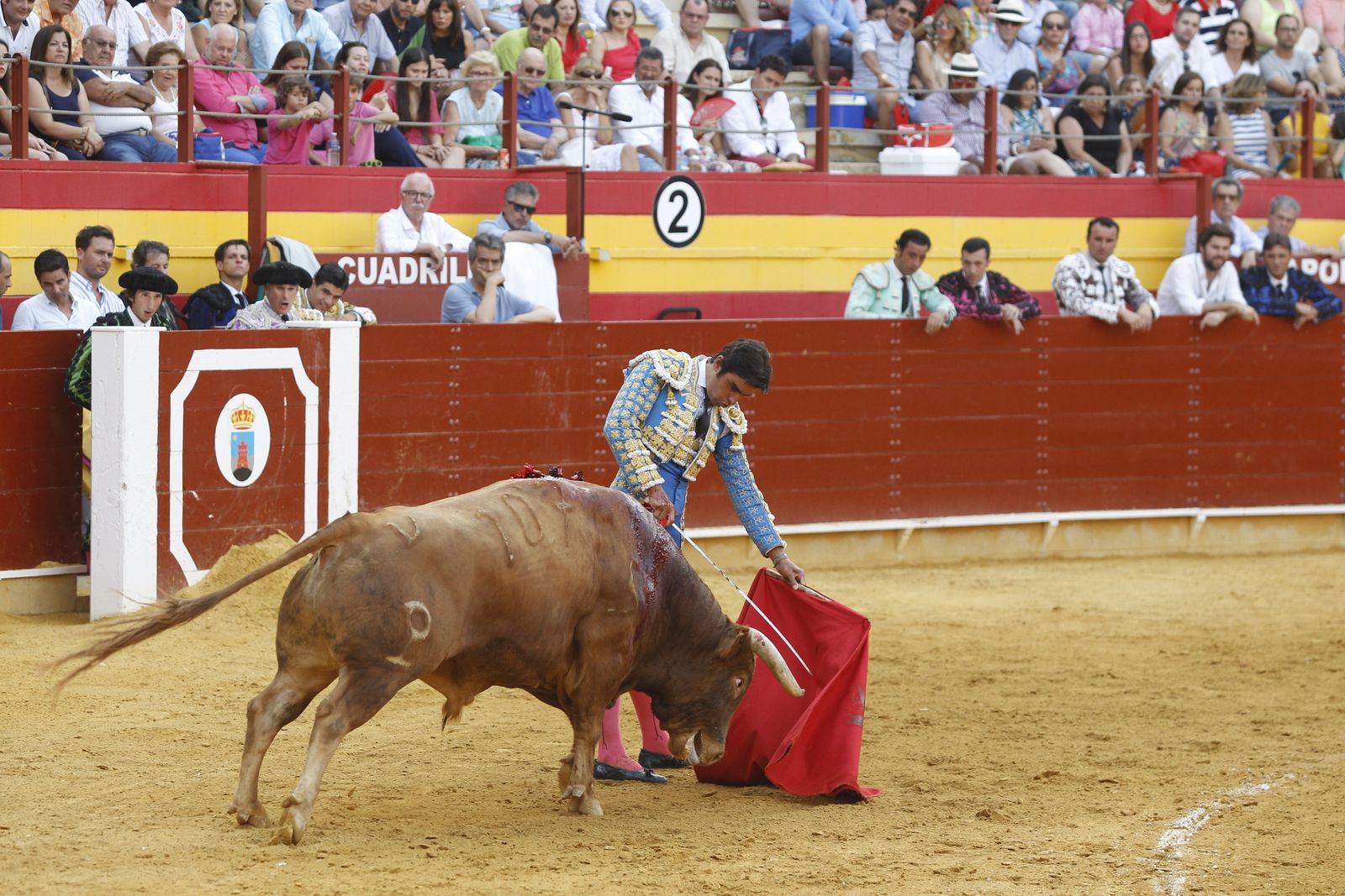 Fotogalería corrida toros Feria Santa Ana-Roquetas de Mar-El Juli-Perera-Aguado