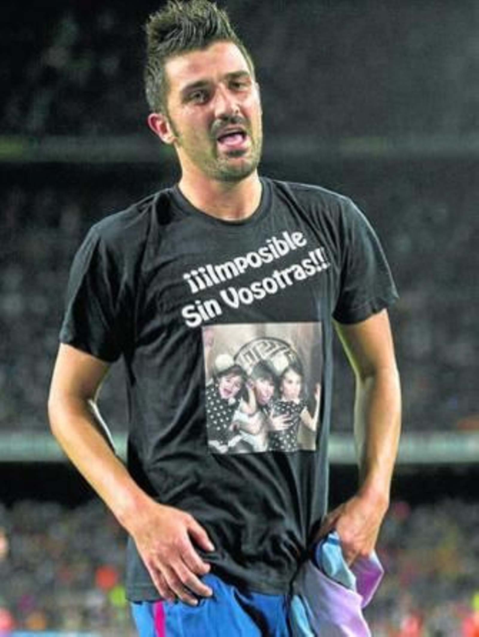 David Villa no sólo volvió a jugar, sino que marcó un tanto.