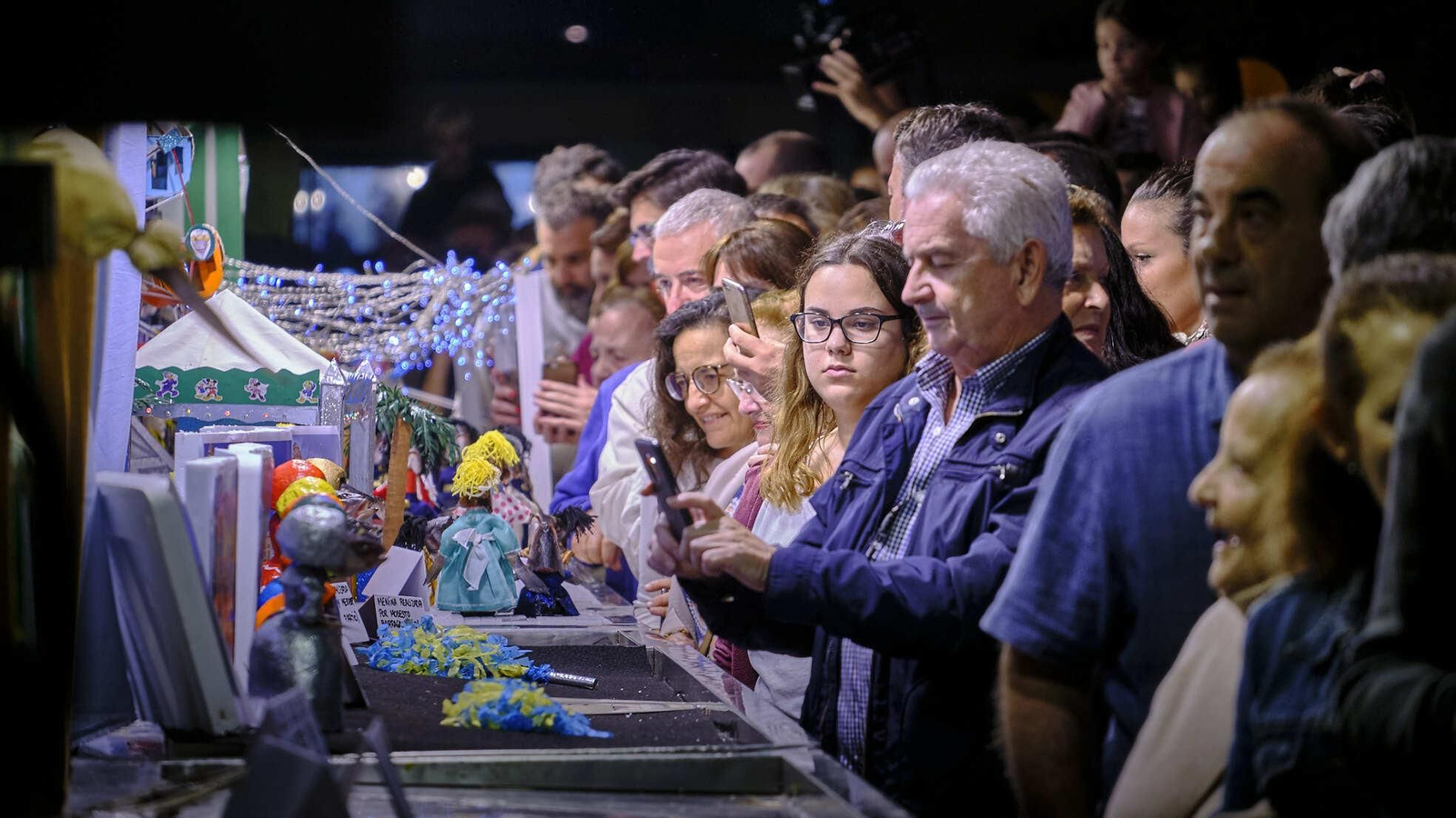 Fiesta en los mercados.