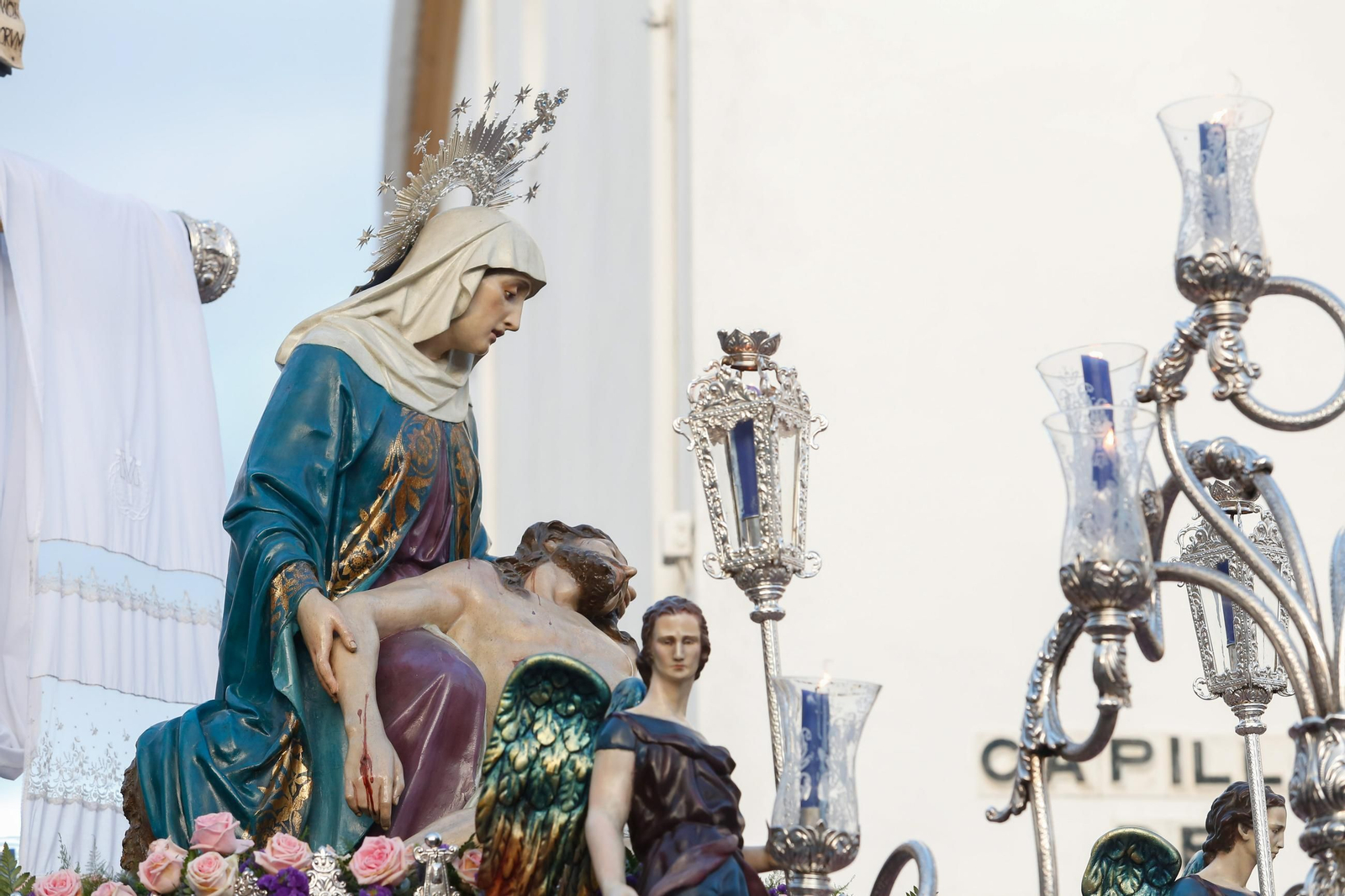 Fotos del Miércoles Santo en San Roque: Angustias