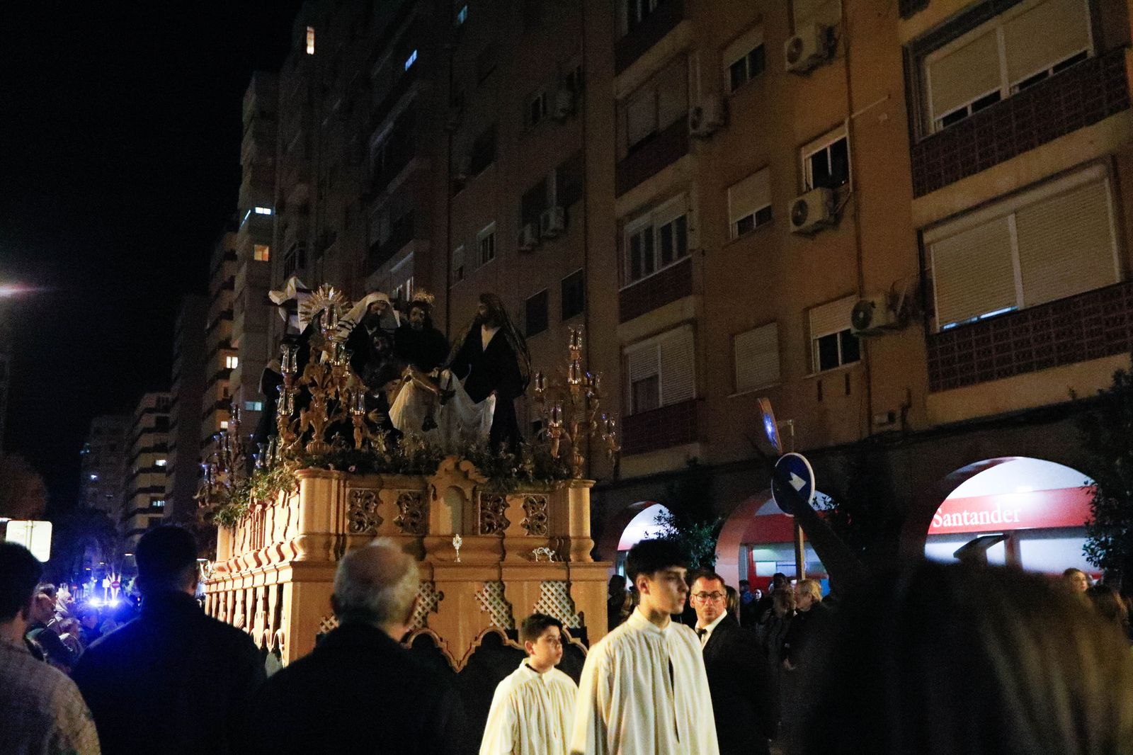 La procesión de La Caridad de Almería, en imágenes