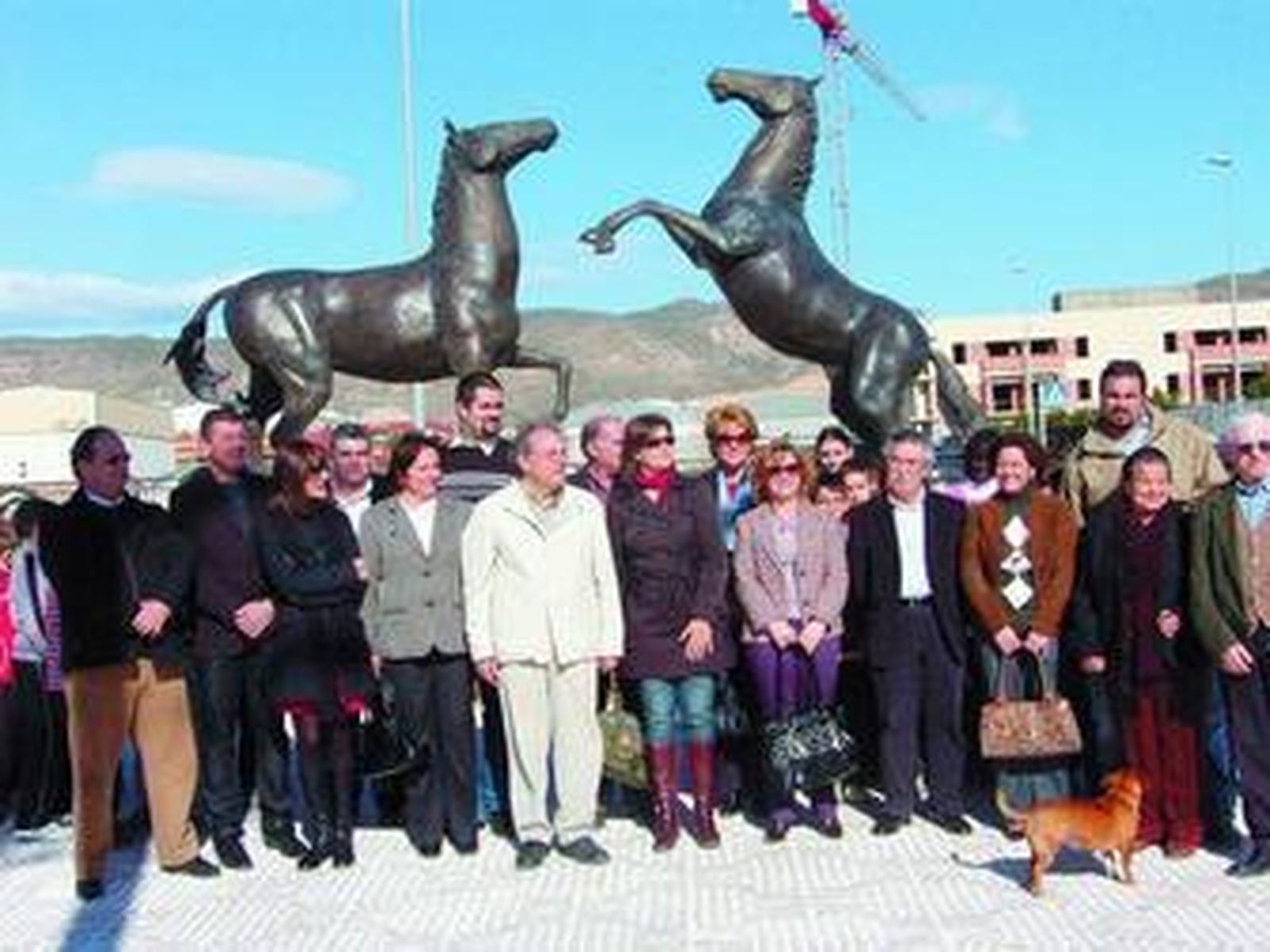 Homenaje a los caballos en La Gangosa