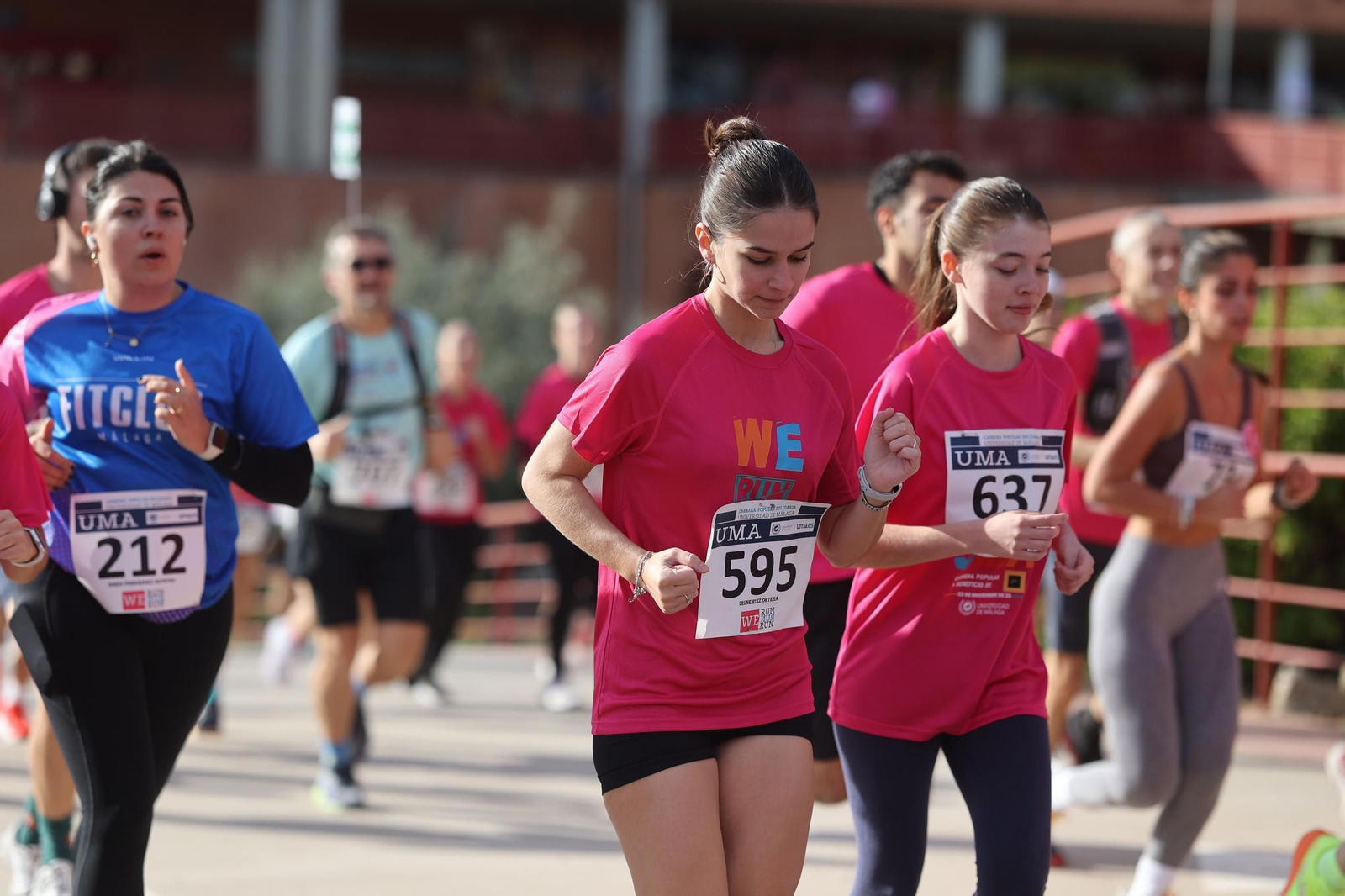 La carrera solidaria We Run de la UMA, en fotos