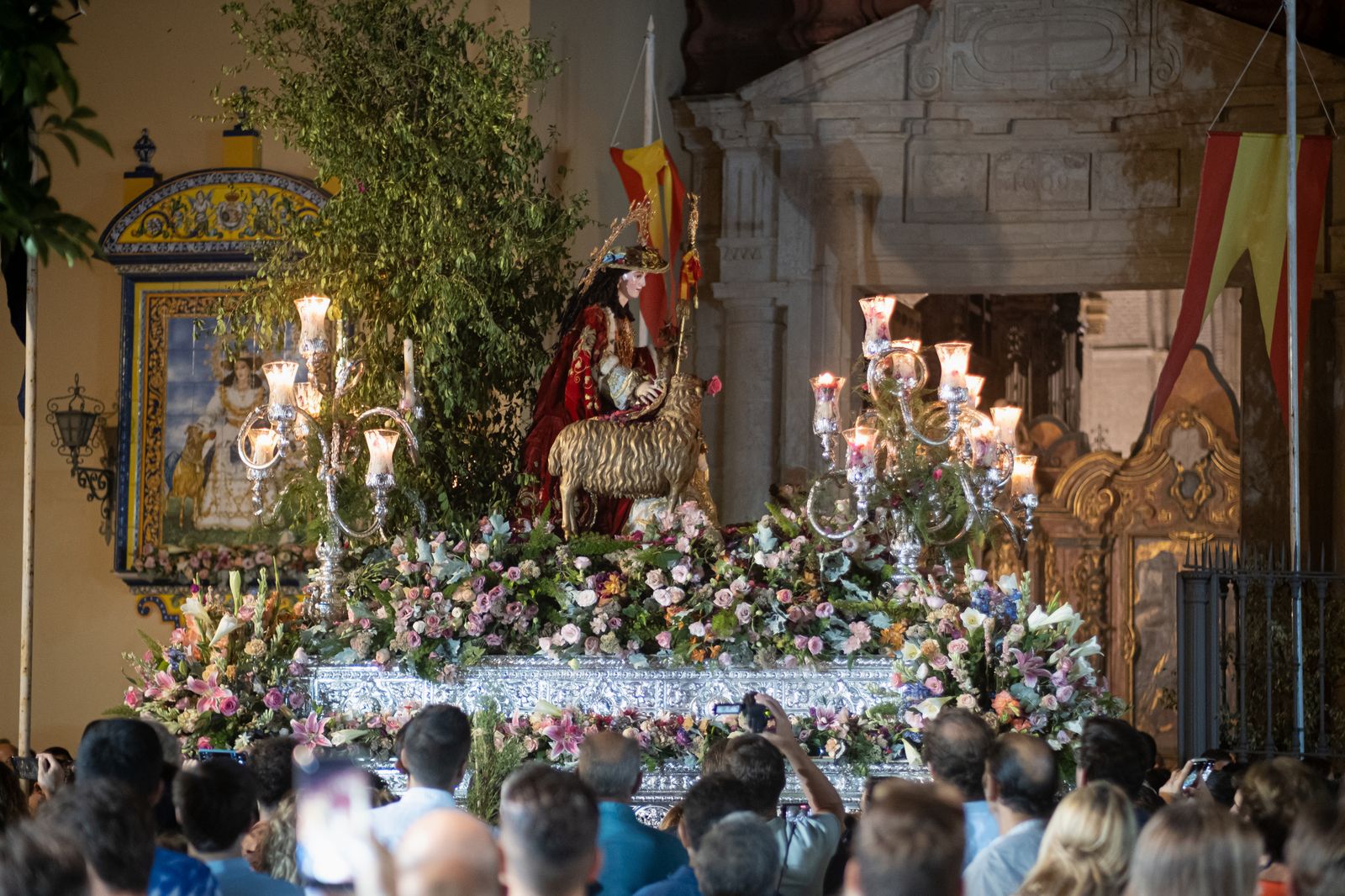 Las imágenes de la procesión de la Divina Pastora de Triana
