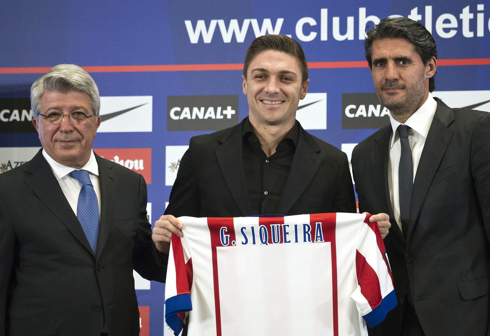 Siqueira fichó por el Atlético de Madrid en verano del año 2014.