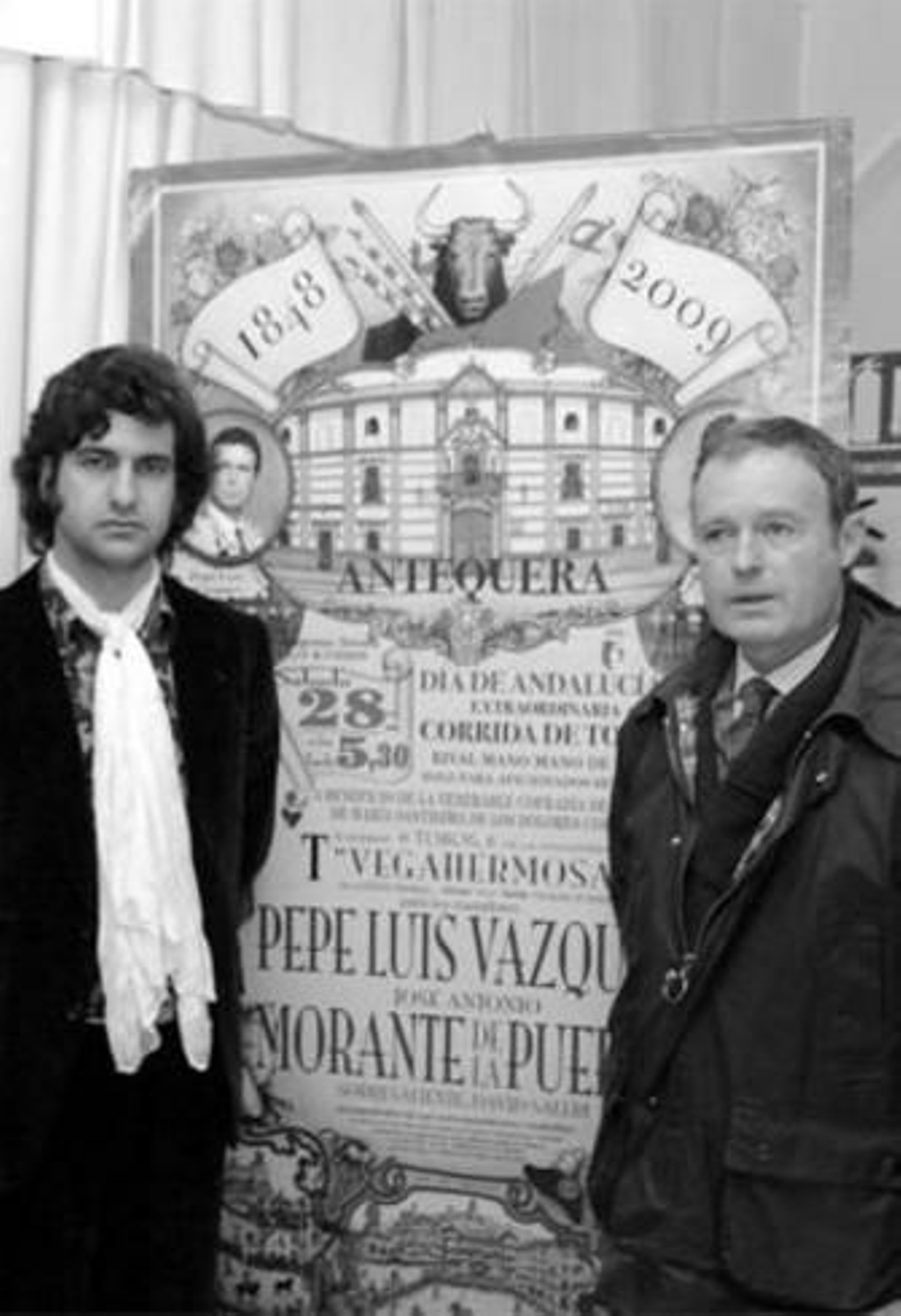 Morante junto a Vázquez.