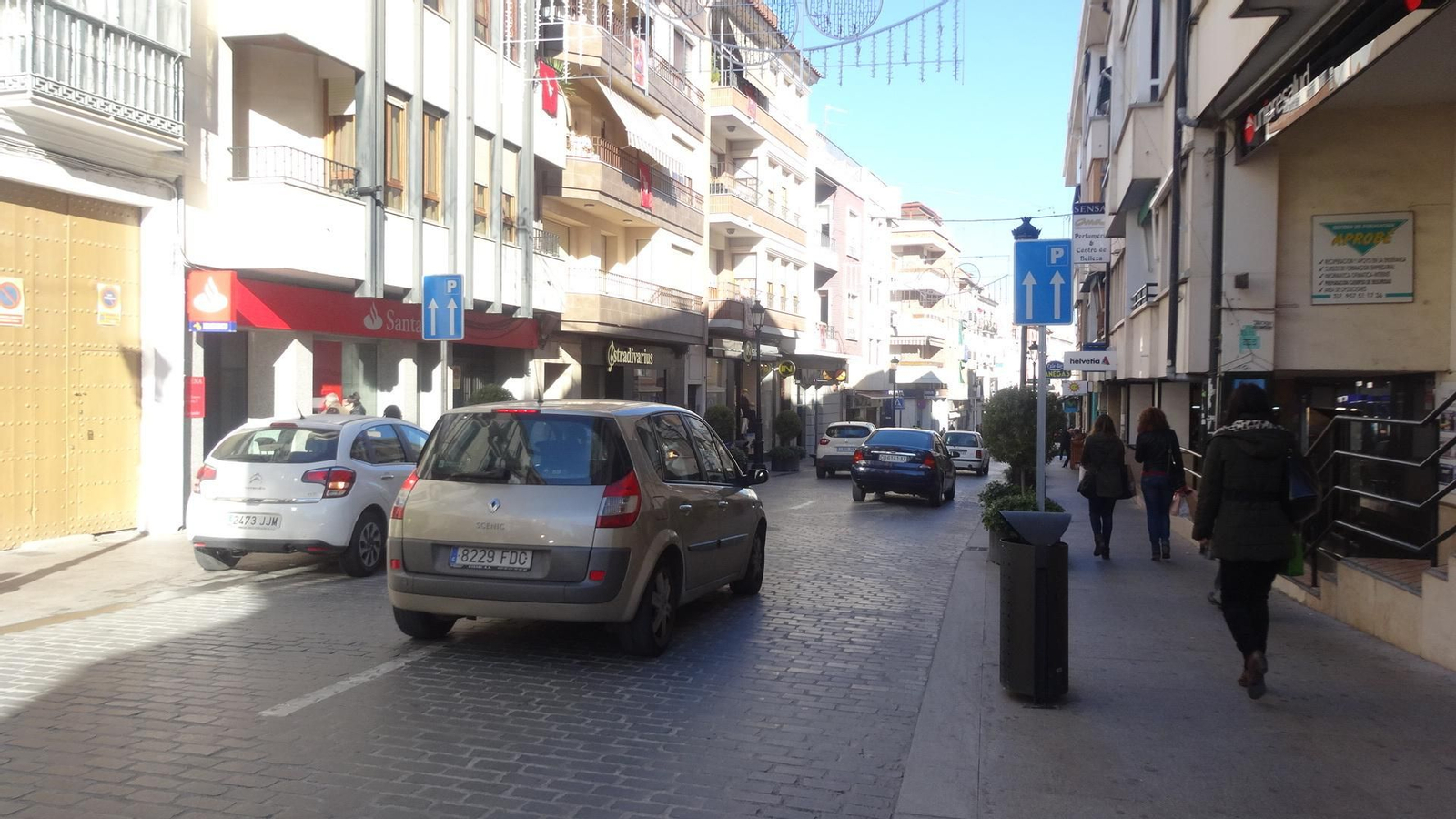 Calle  Julio Romero de Torres de Lucena.